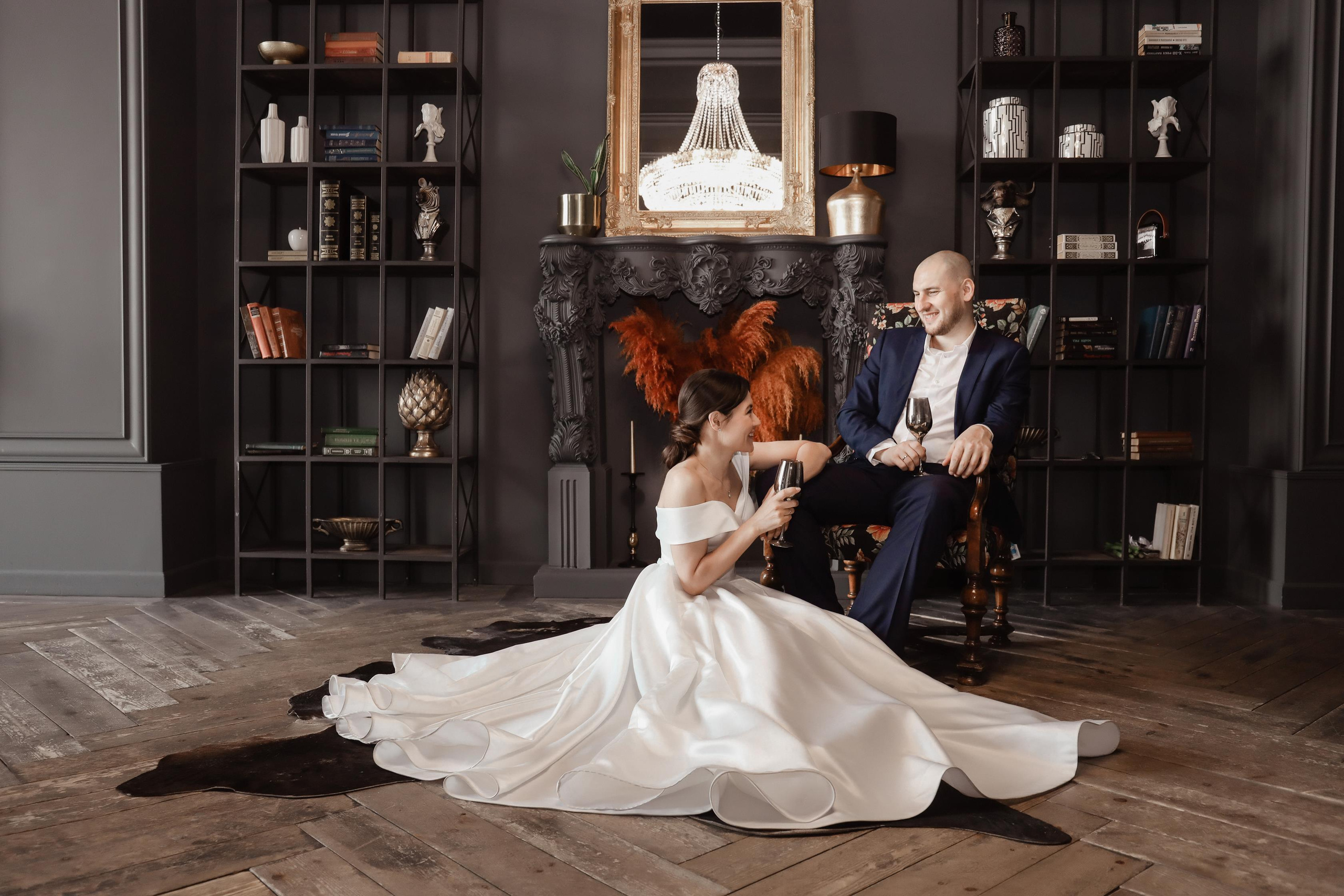 Dark side in love. Алина Малышева, свадебный и семейный фотограф Москва