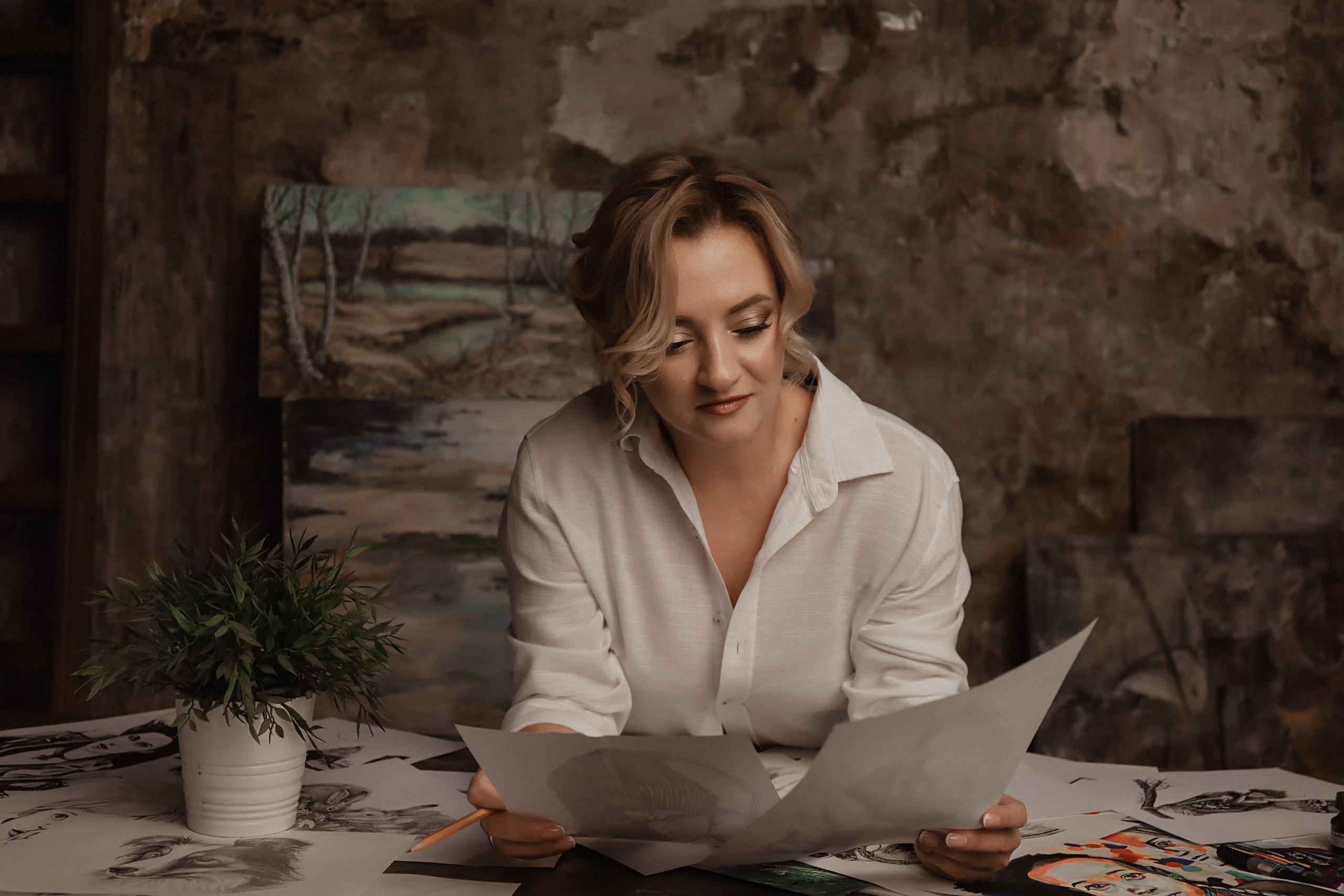 Художница. Алина Малышева, свадебный и семейный фотограф Москва