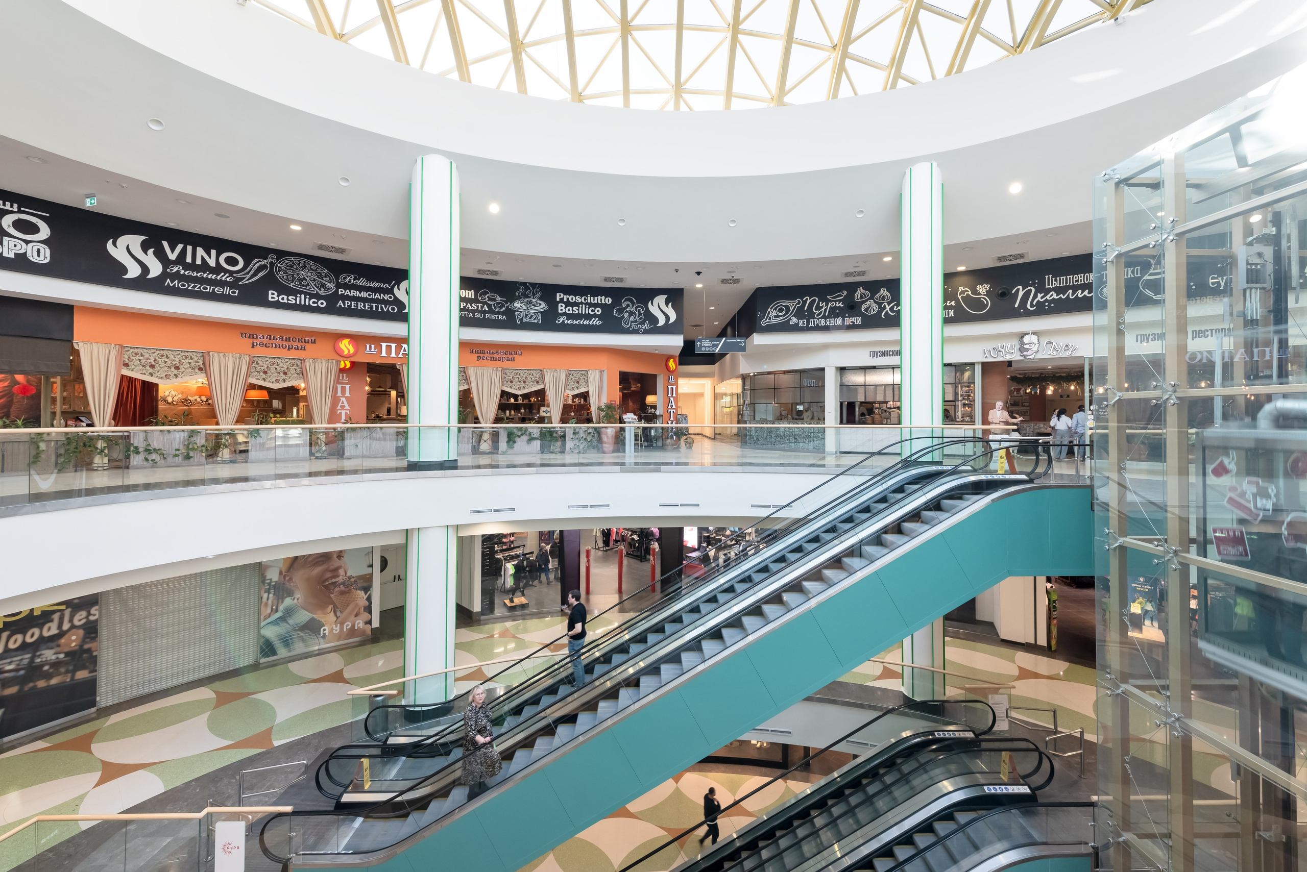 ТРЦ Аура. Интерьерный фотограф в Новосибирске Дмитрий Шибаев