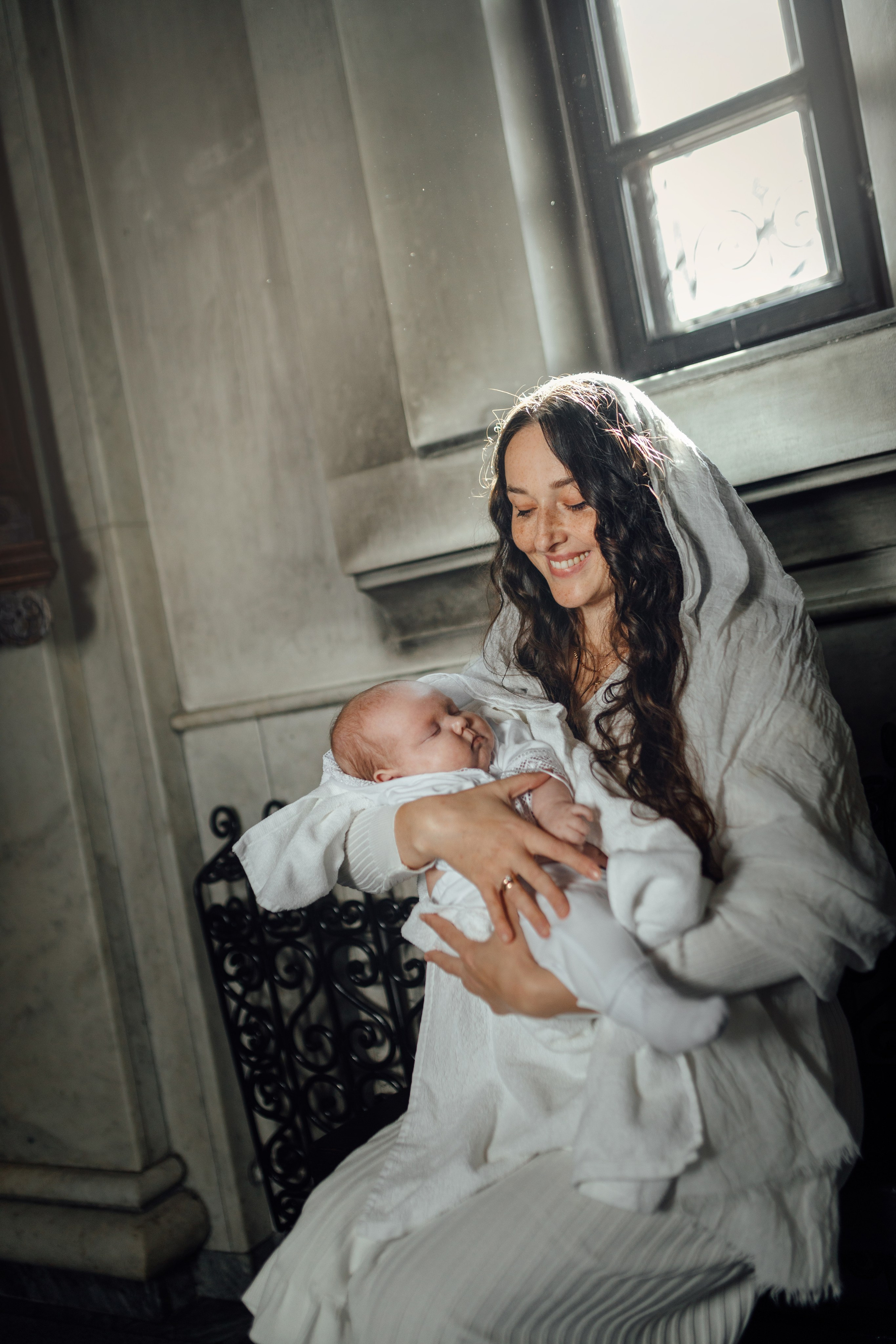 Крещение Тимура храм иконы Всех Скорбящих Радость, октябрь 2024