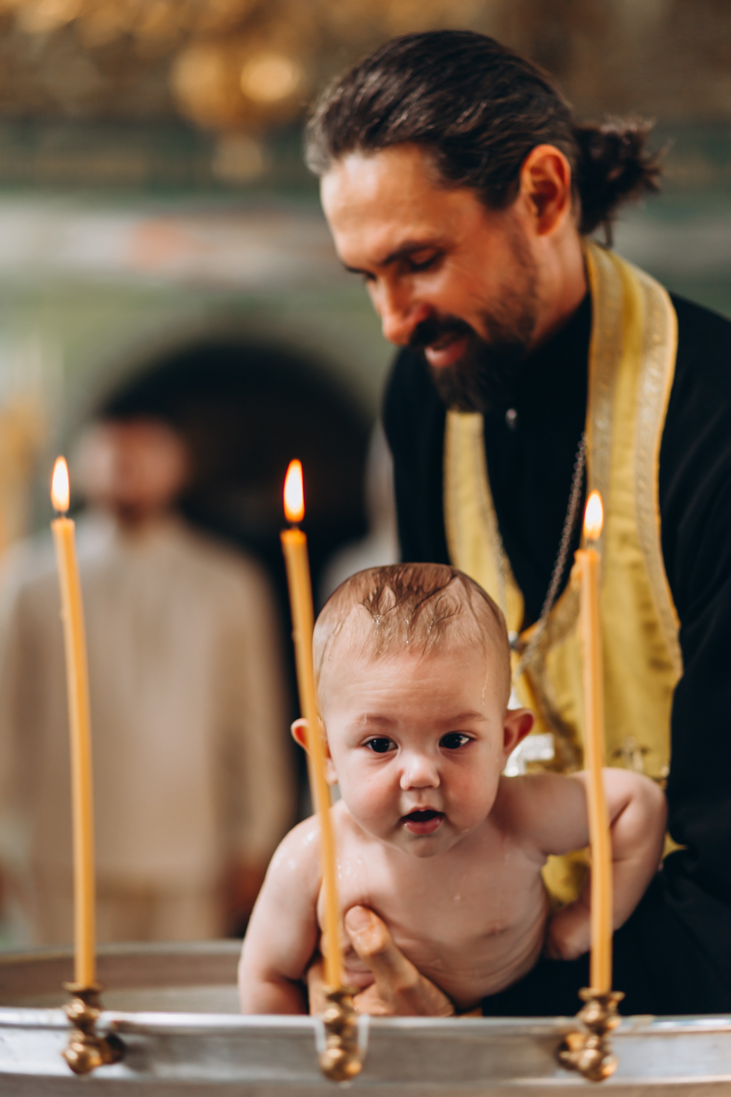 Крещение Родиона. Семейный фотограф в Волгодонске Краченцева Анна