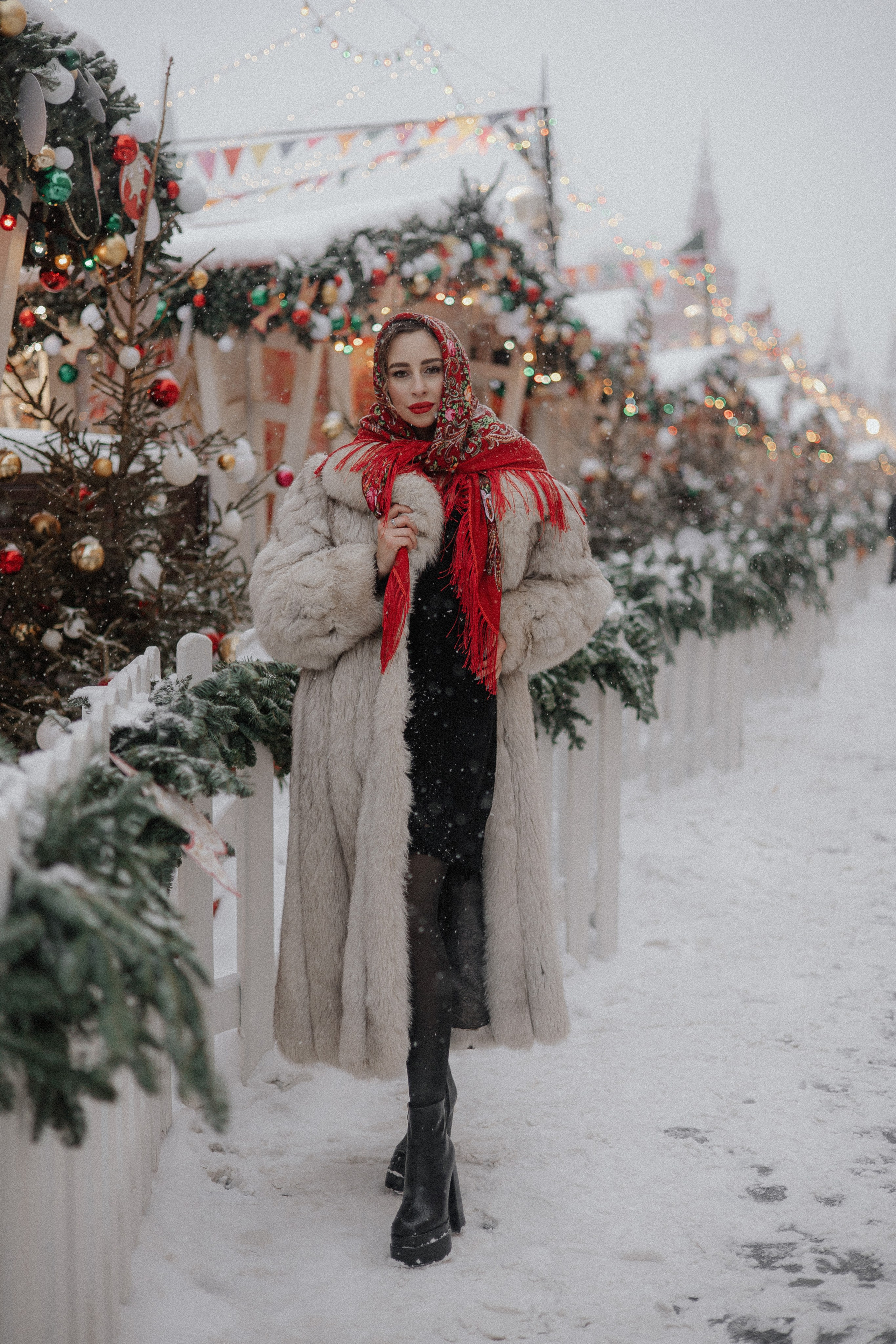 Фотосессия в стиле russian girl рашн герл под ключ в Москве. Креативная фотосессия Москва. Фотограф Москва. Фотосессия в Москве. Фотограф в Москве Валерия Рожкова