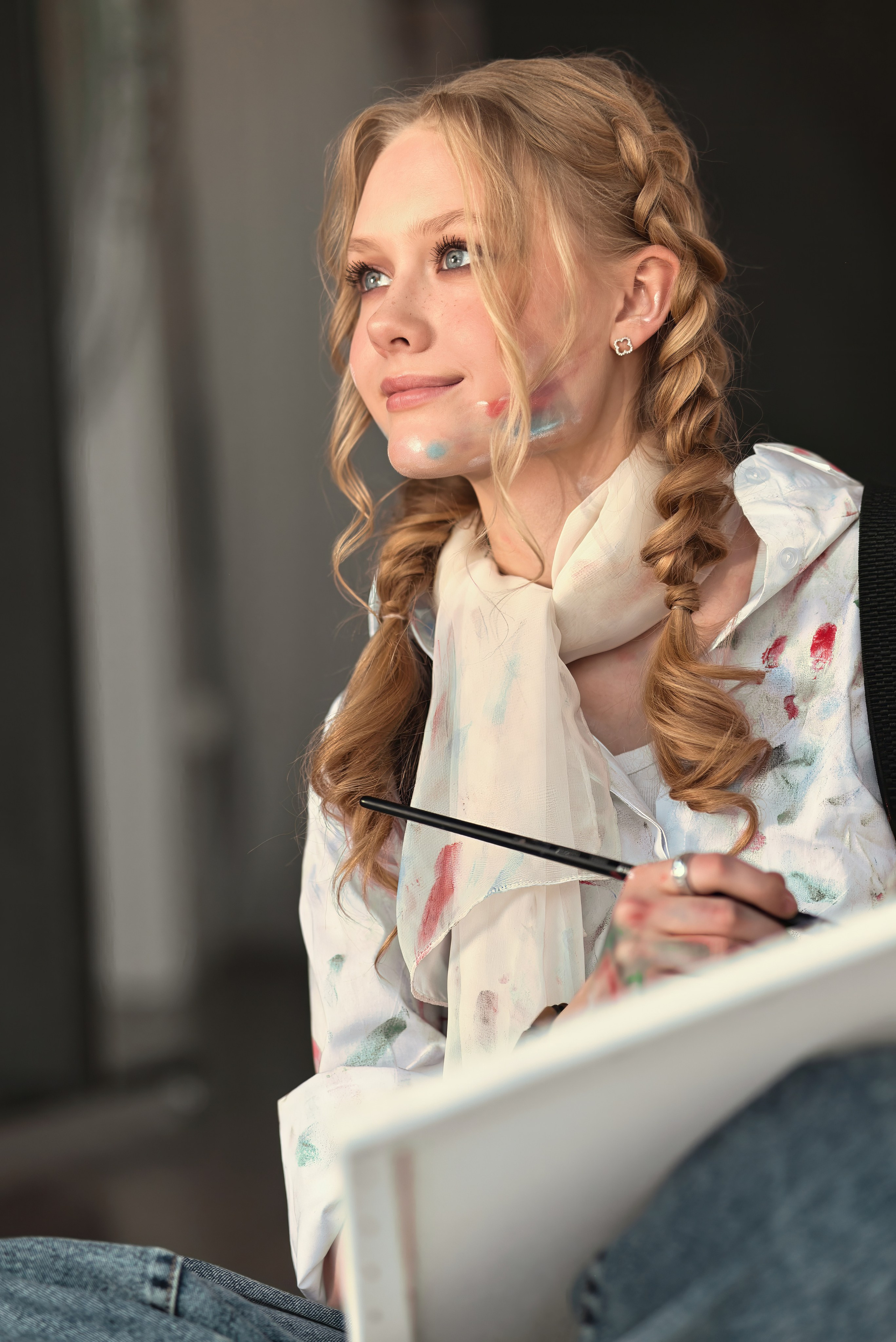 Художница. Фотограф Денис Кривопусков