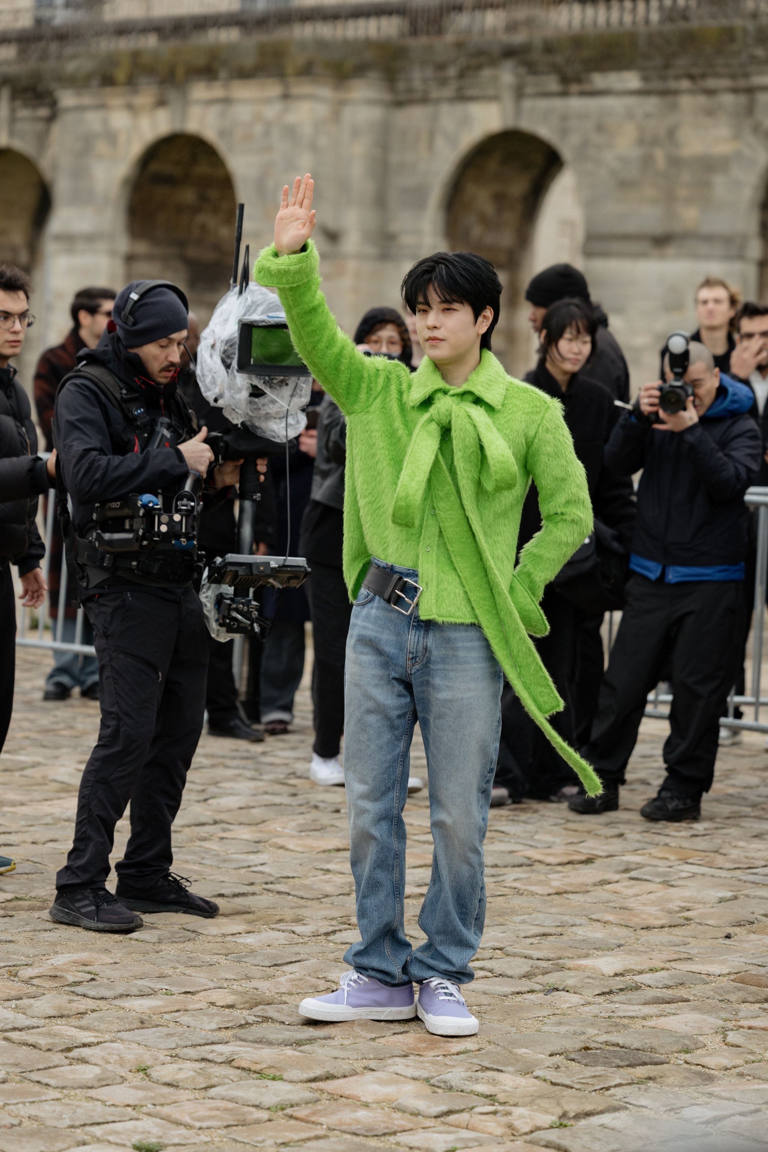 LOEWE PFW WOMENSWEAR FALL-WINTER 24/25. Photographer in Milan Ivan Goncharov