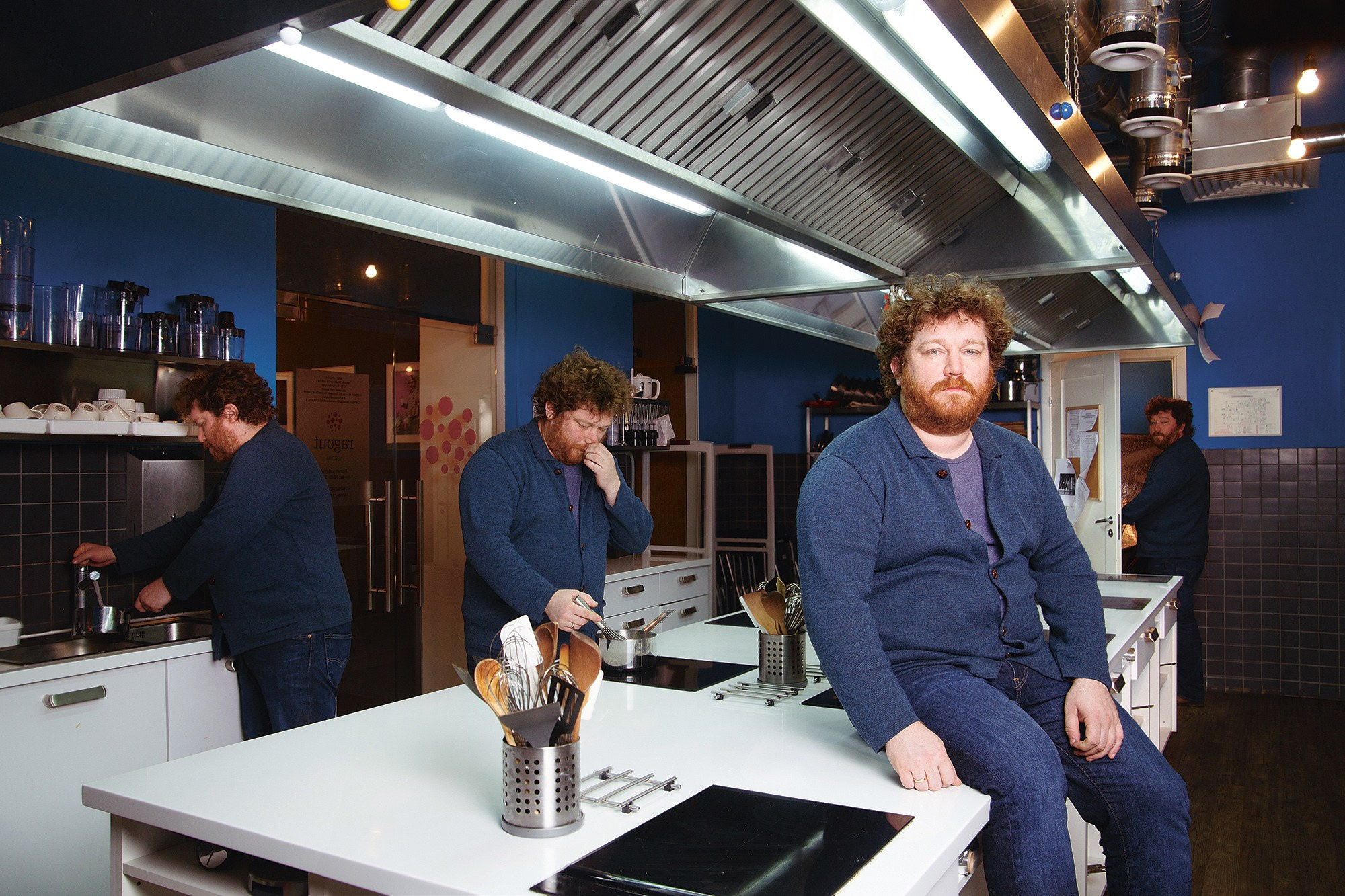 Alexey Zimin for Strong Man magazine