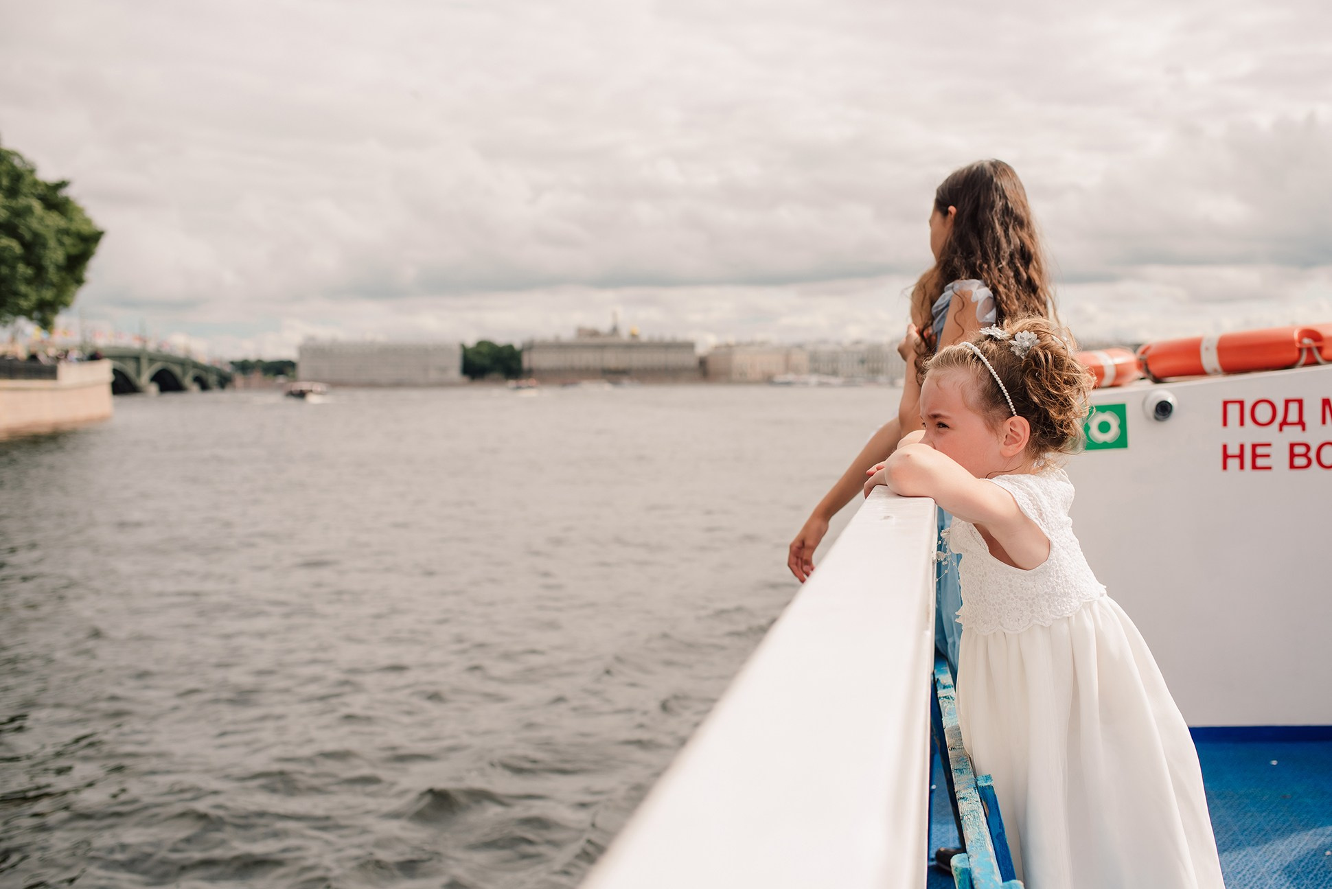 Юля и Андрей. Банкет на воде. Семейный и Свадебный фотограф. Санкт-Петербург. Пушкин