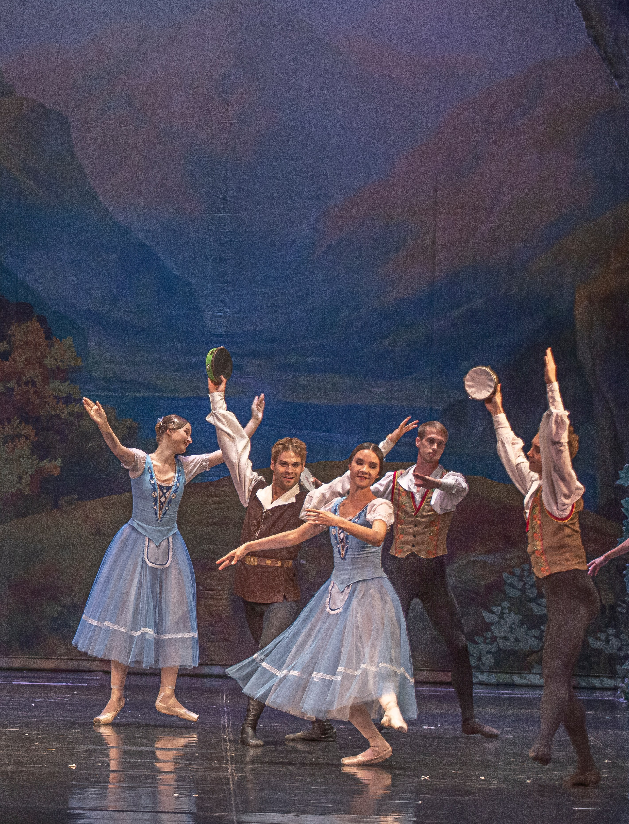 Жизель балет Марийского театра оперы и балета на сцене Зимнего театра. Фотограф в Сочи Юрий Шептаев