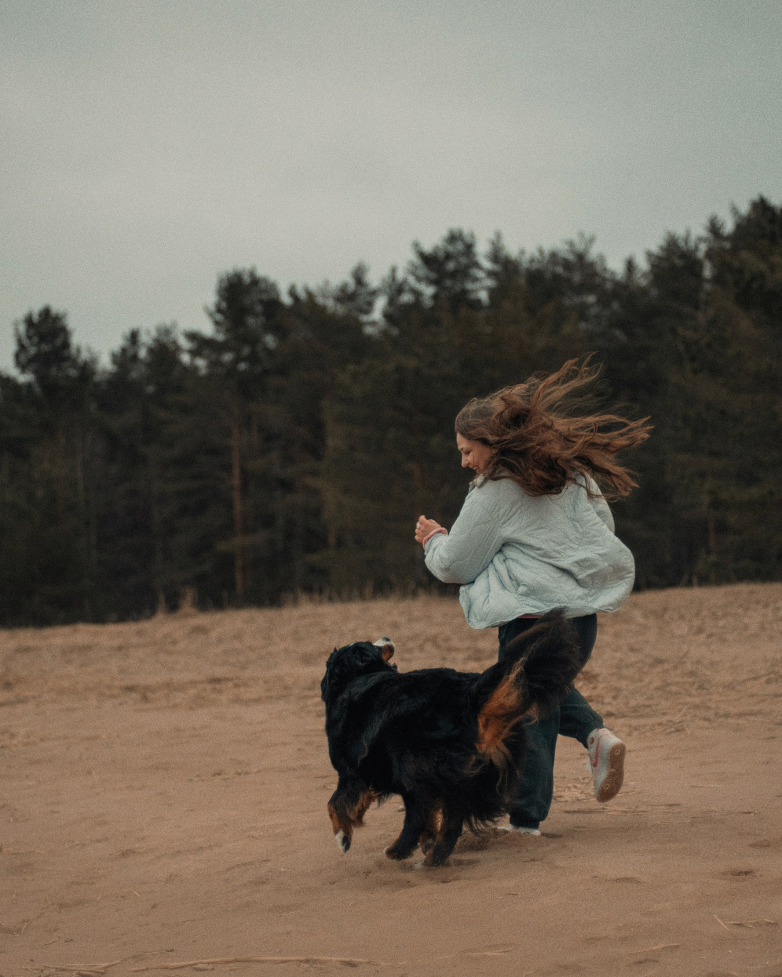 Прогулка: берн Пума, Фрэнк и Юля в Питере. Портфолио