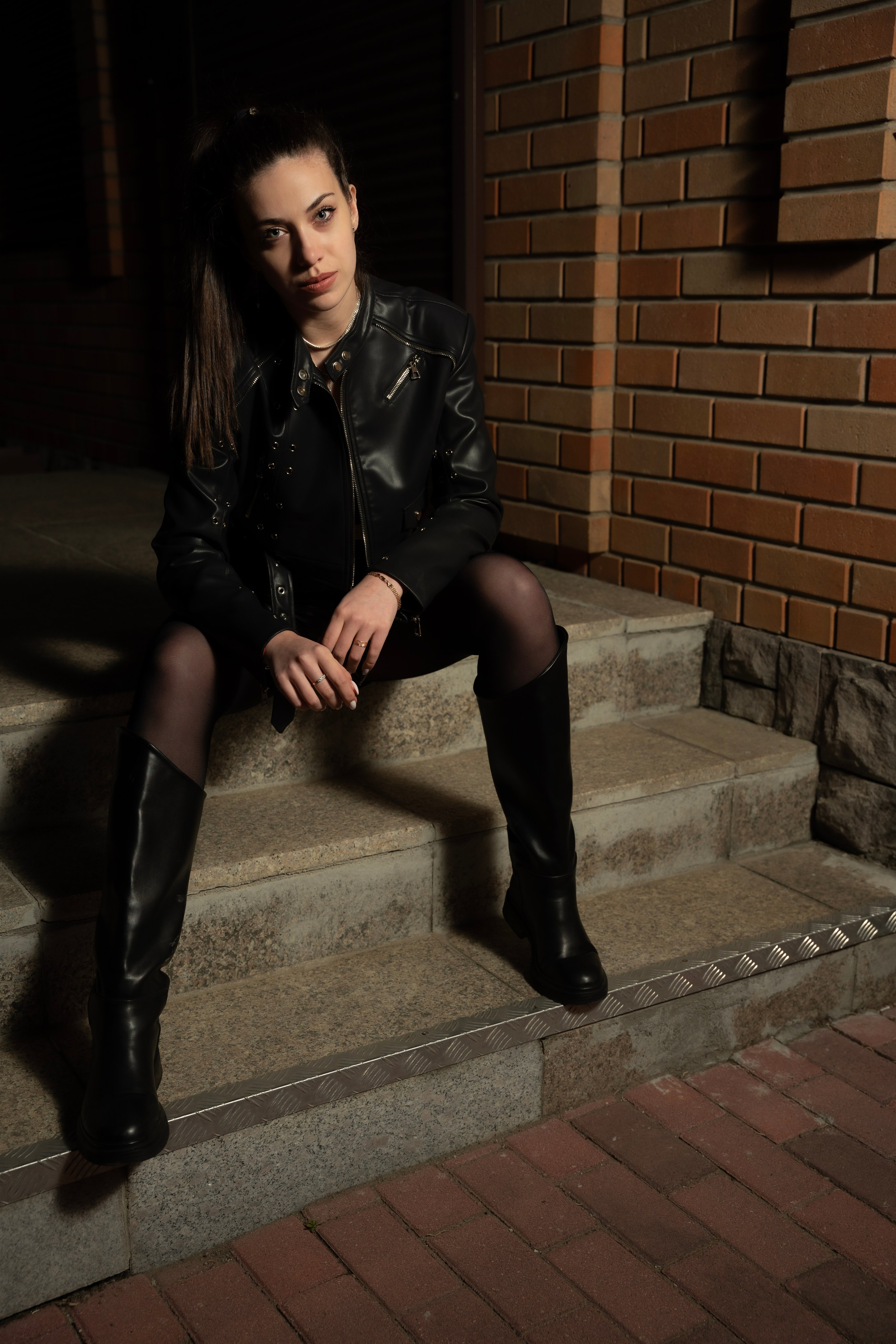 Ночная съемка в городе. Женский, семейный фотограф в г. Уссурийске Марина Гусарова