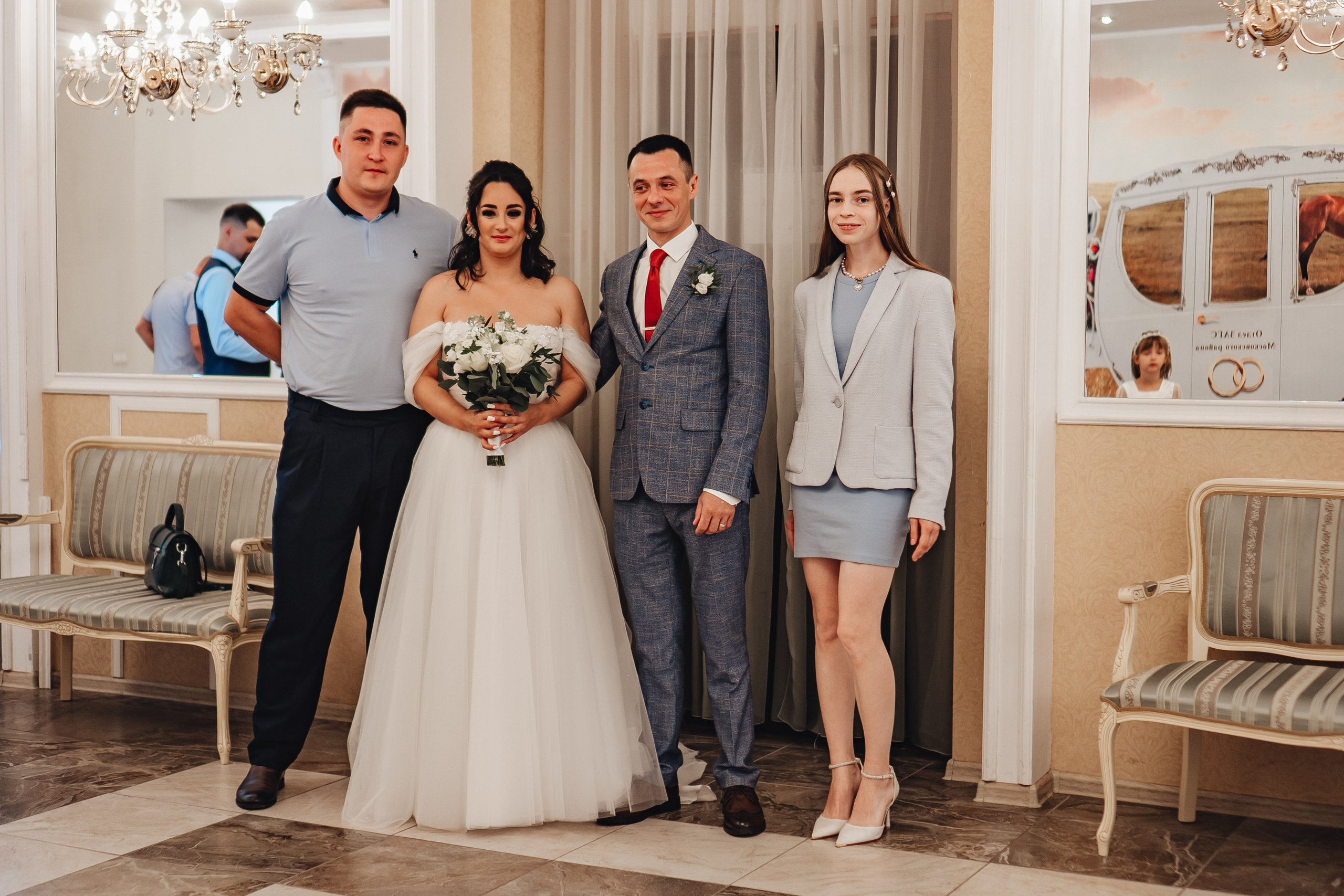 СВАДЕБНАЯ СЬЕМКА В ЗАГСЕ НА МОСКОВСКОМ ПРОСПЕКТЕ. Профессиональный фотограф, Санкт-Петербург — Виктория Богомолова