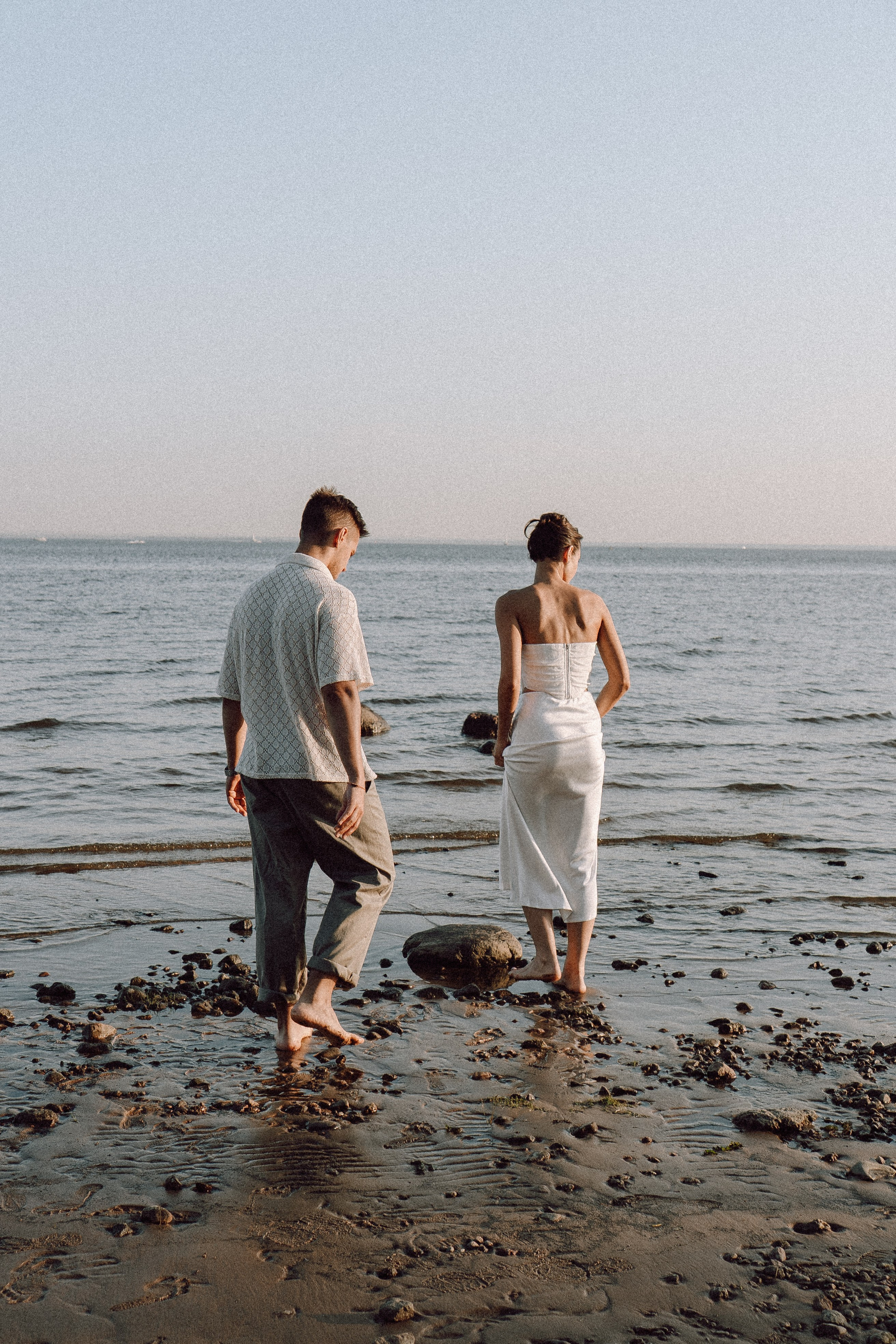 СВАДЕБНАЯ ФОТОСЕССИЯ ВЫЕЗДНОЙ ЦЕРЕМОНИИ (ФИНСКИЙ ЗАЛИВ). Профессиональный фотограф, Санкт-Петербург — Виктория Богомолова