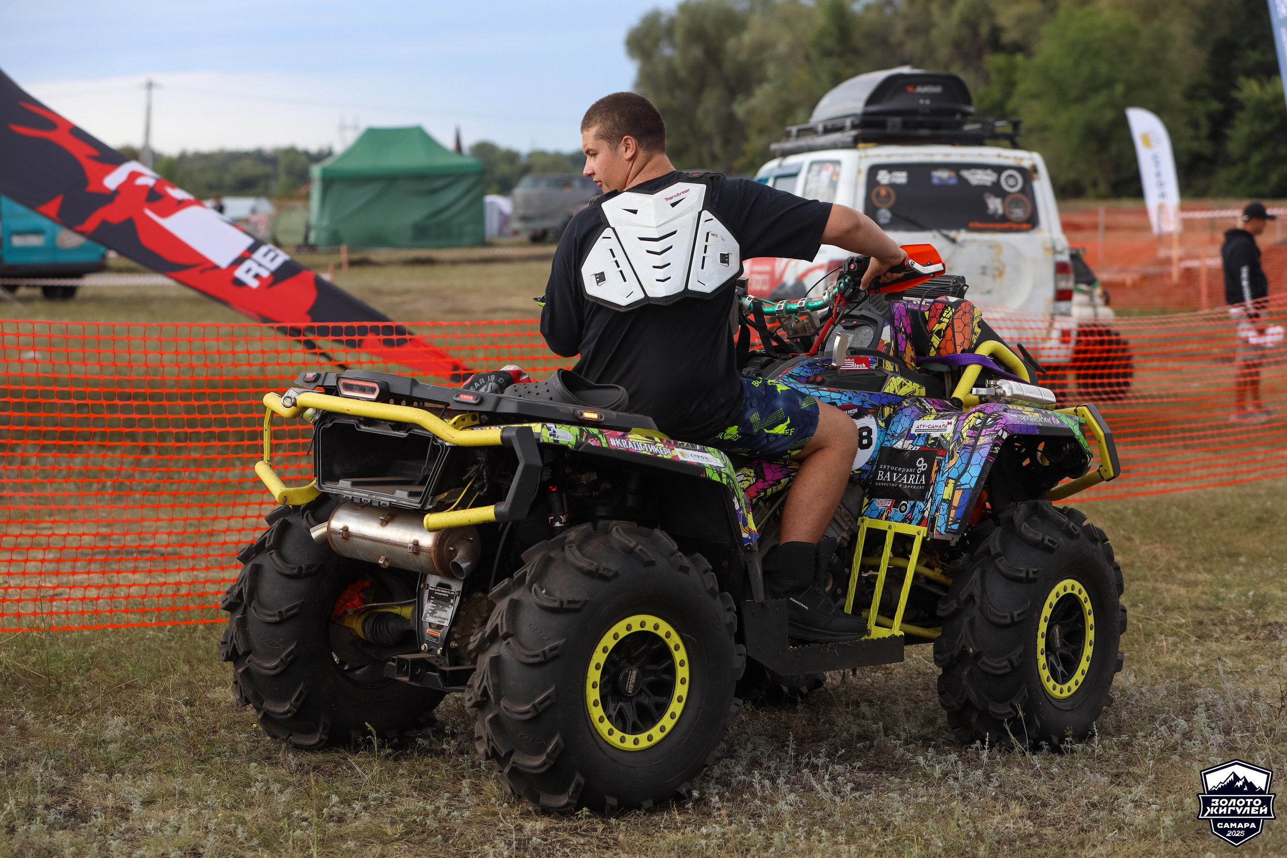 Кубок России по гонкам с водными препятствиями на квадроциклах «Золото Жигулей 2025». Спортивный фотограф в Самаре