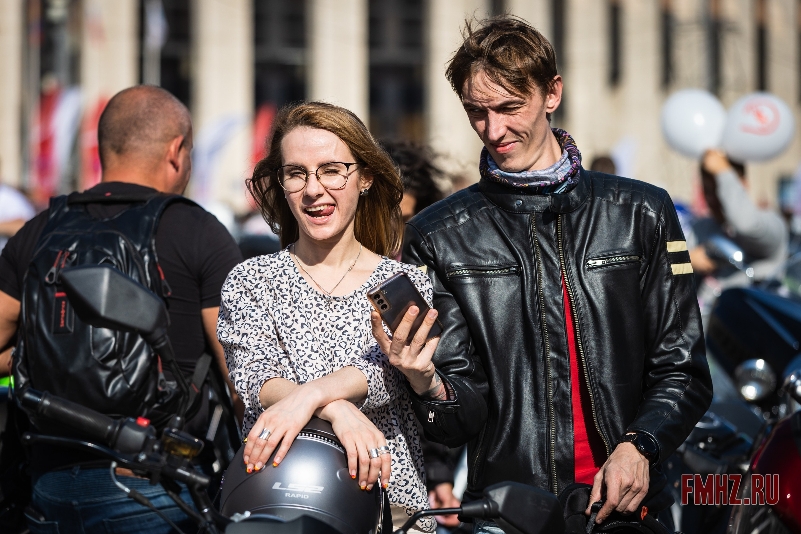 Закрытие Мотосезона 2023 на проспекте Академика Сахарова. Фотограф Владимир Охрименко