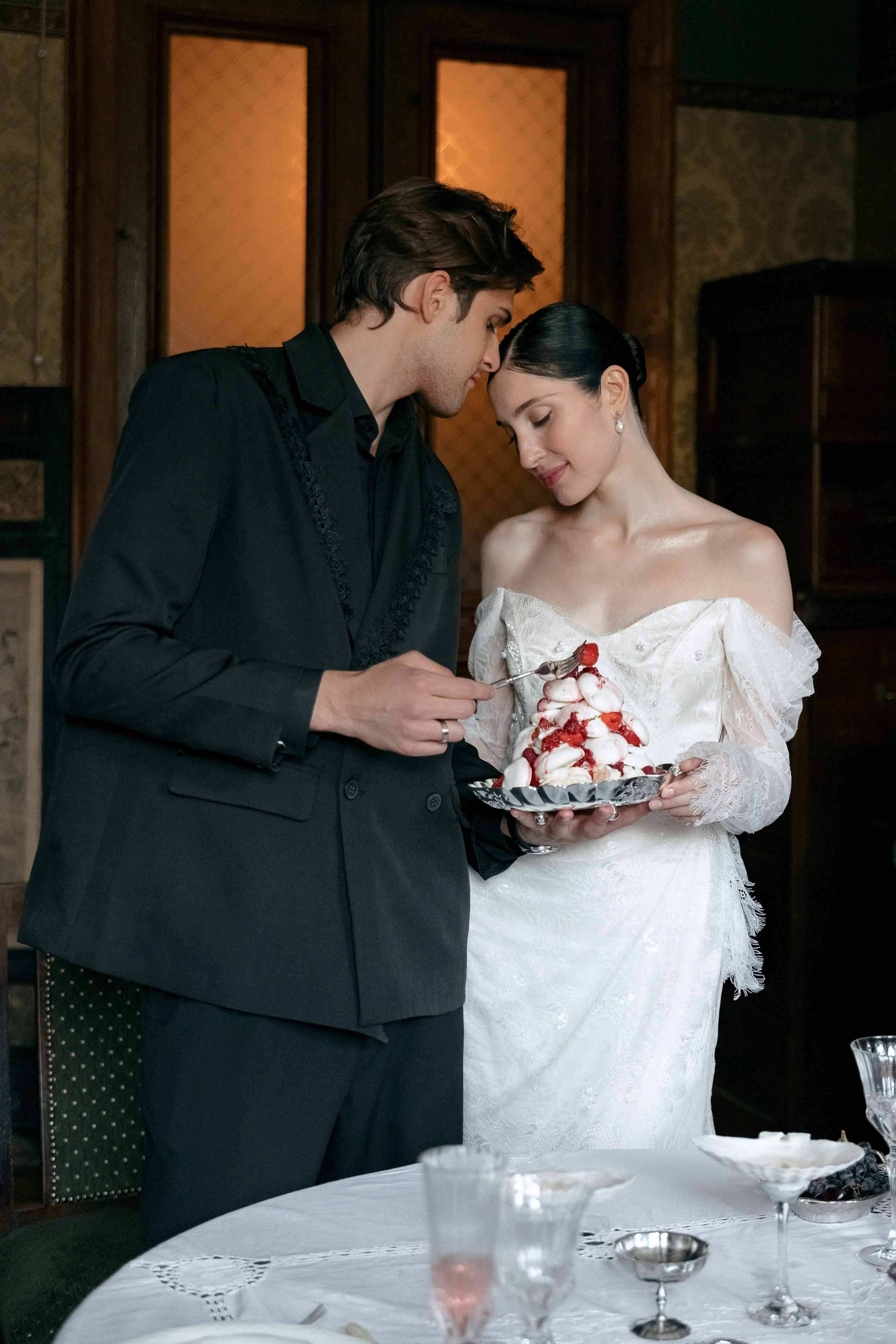 Винтажная история Полины и Дмитрия. Свадебный фотограф Москва