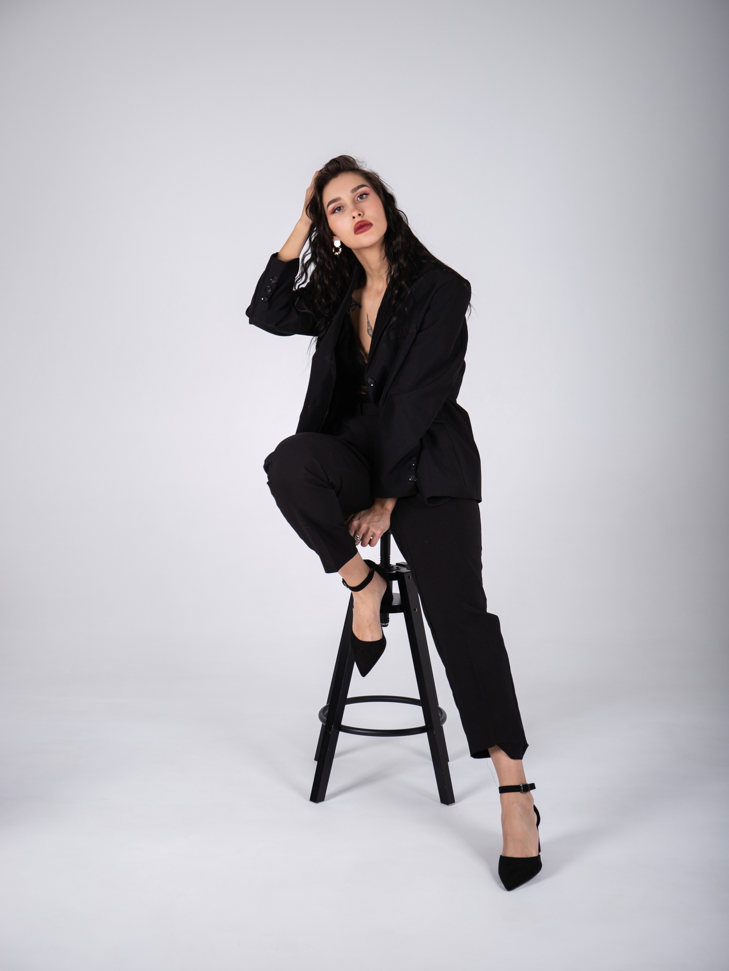 На циклораме. Свадебный и семейный фотограф в Москве Мила Широких