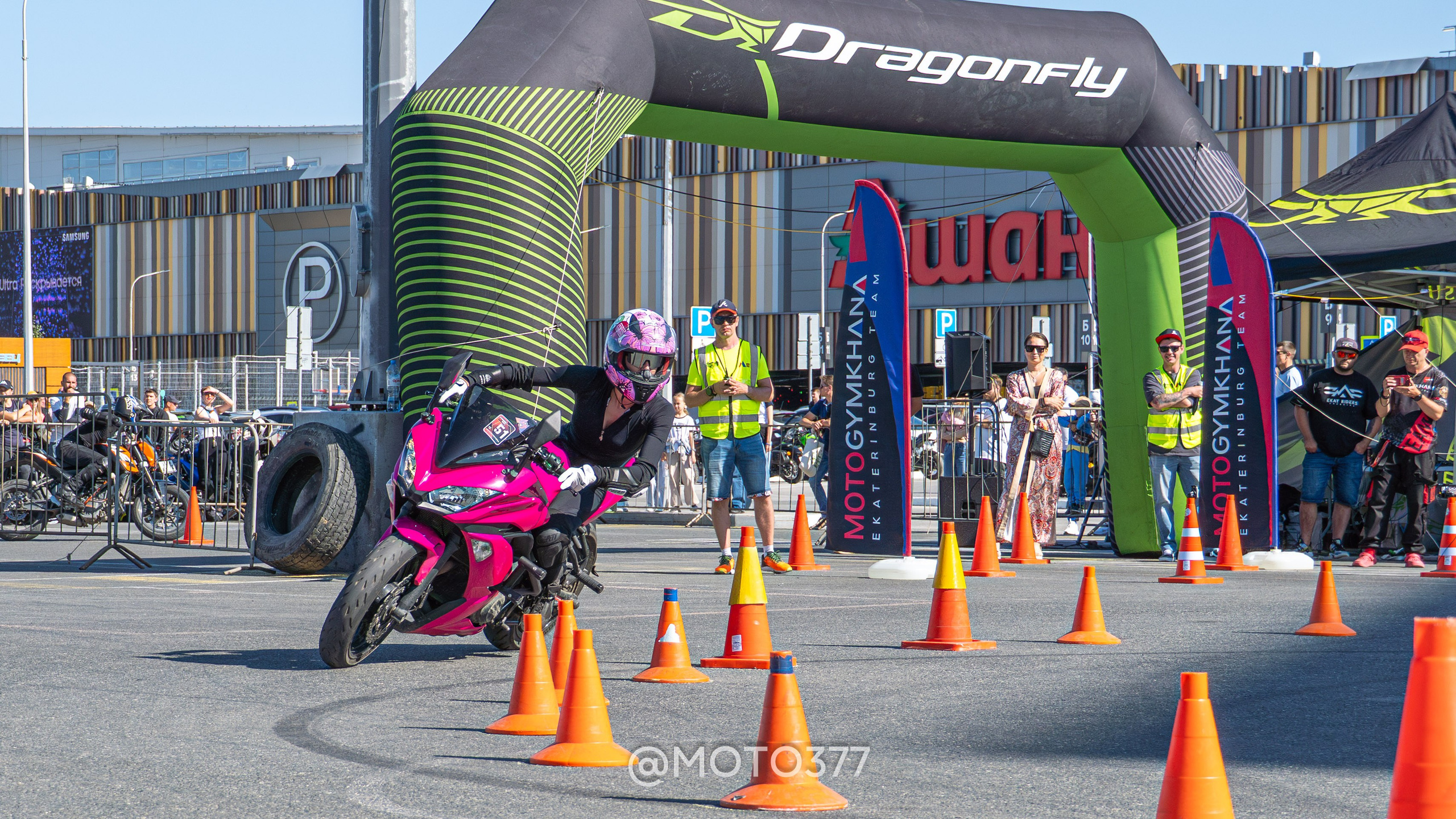 Motogymkhana CUP 1 Ekat 2025. Moto377