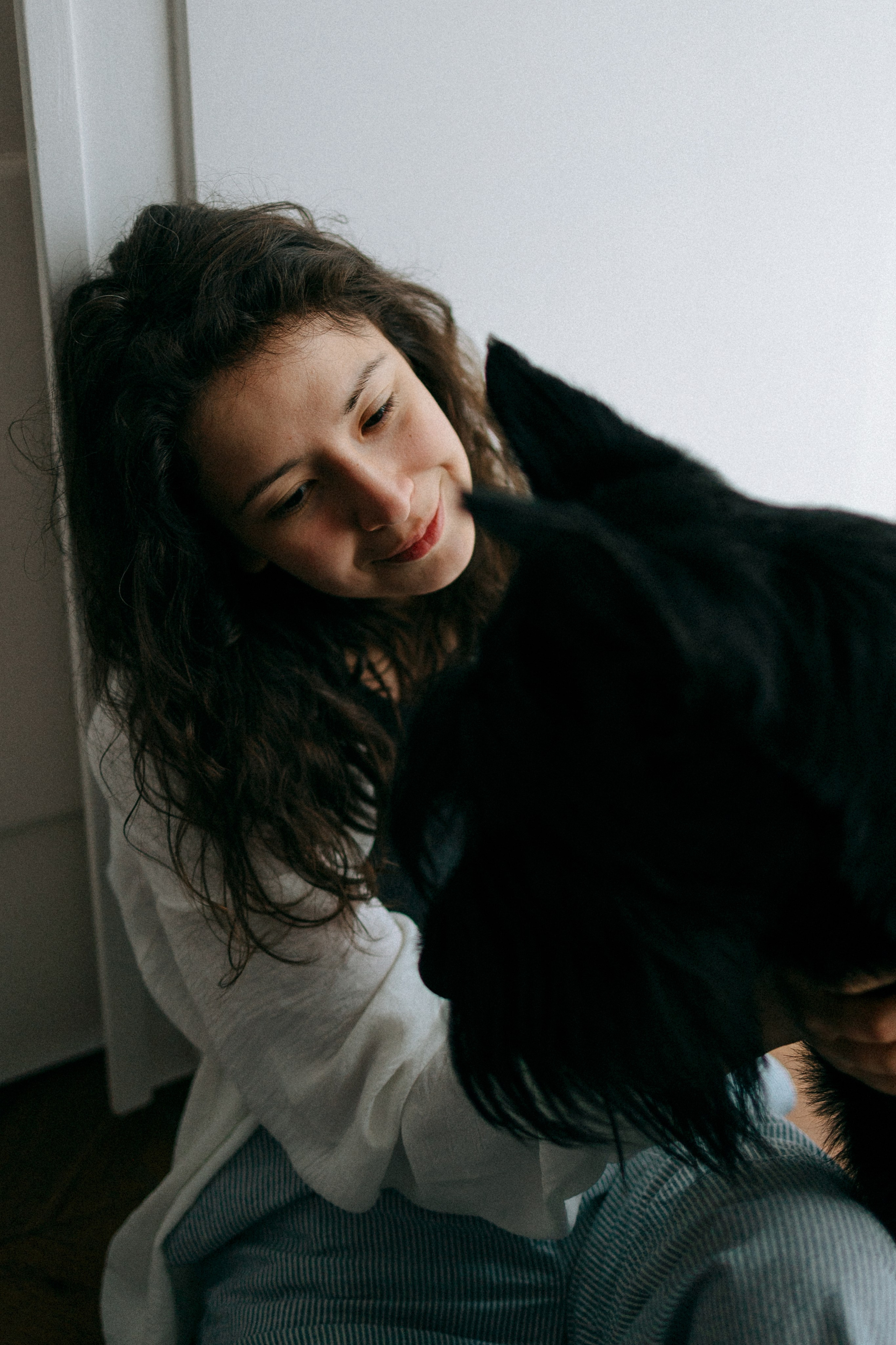 Умбра и Даша. Фотограф анималист Анастасия Пикей