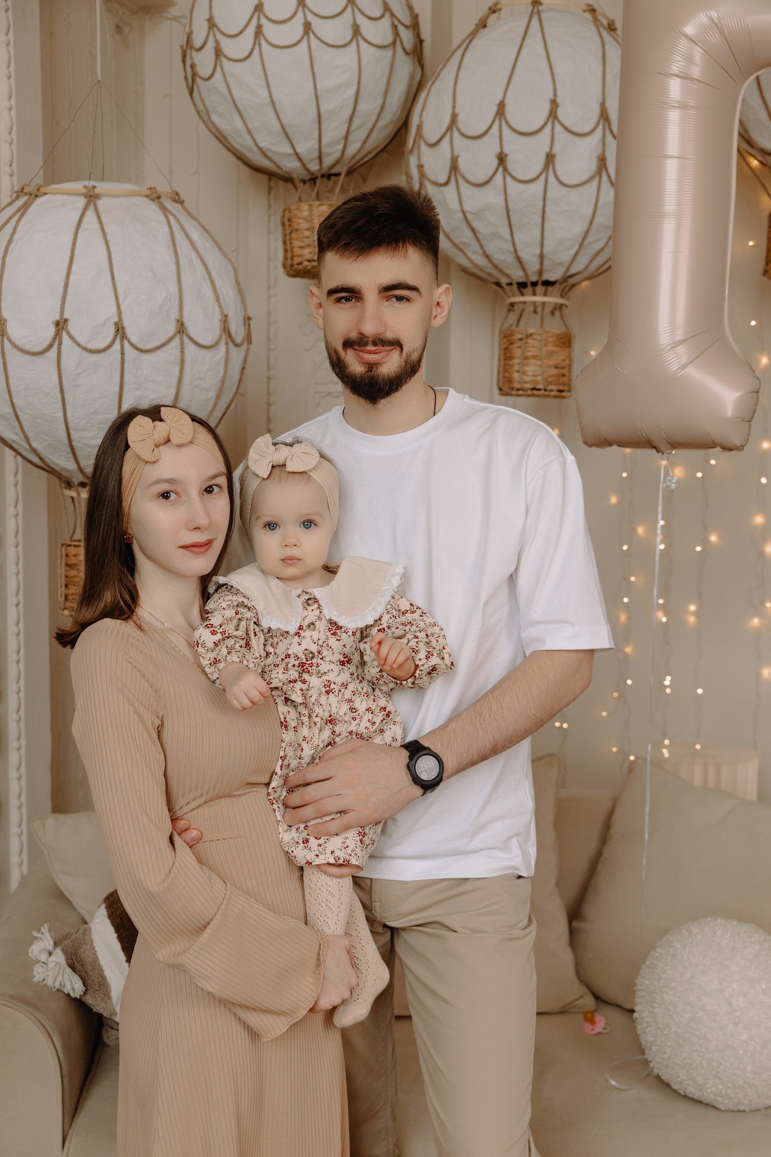 Оксана, Александр и Есения. Фотограф Воронеж Варвара