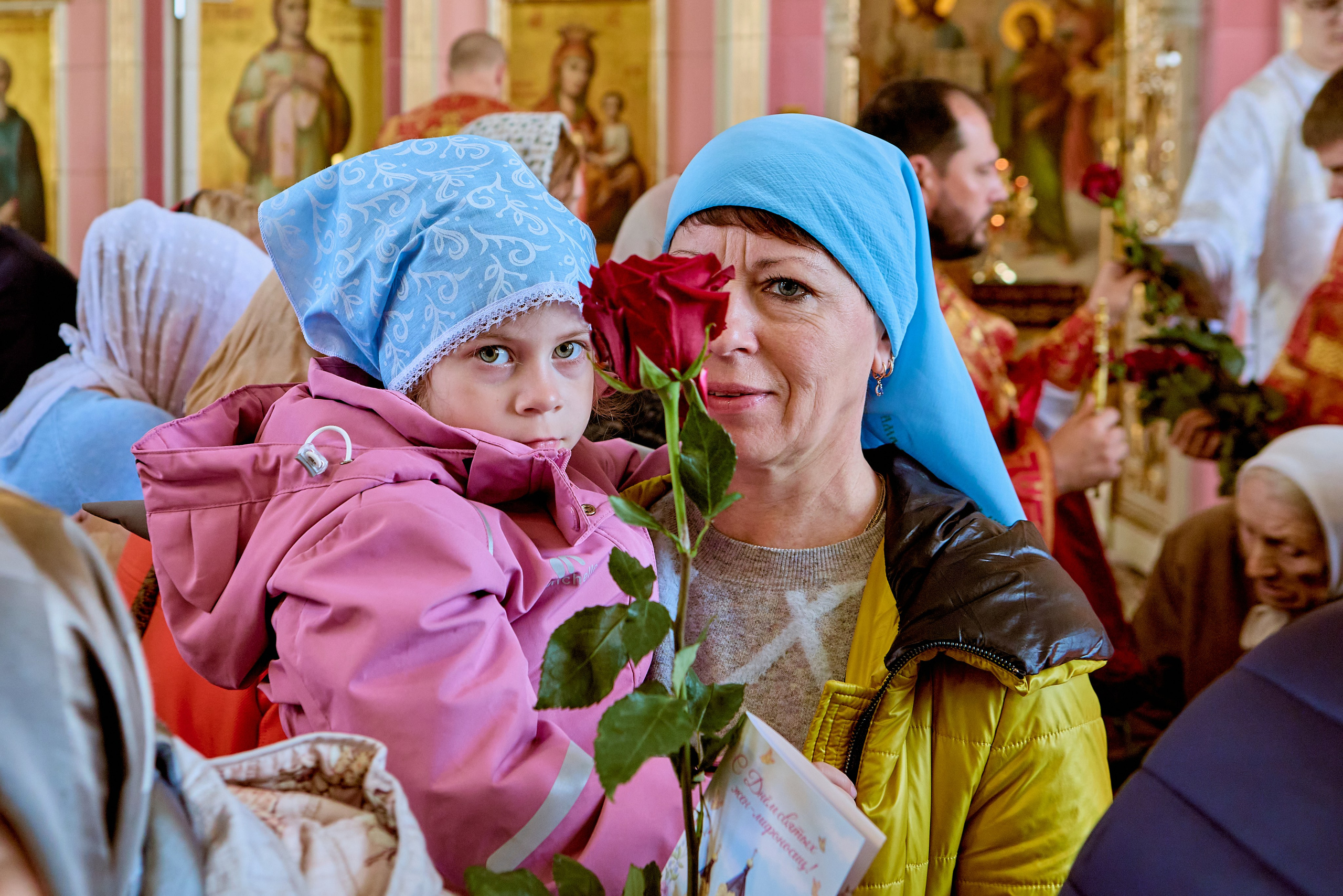 Фотографии Литургии в Праздник Святых Жен Мироносиц