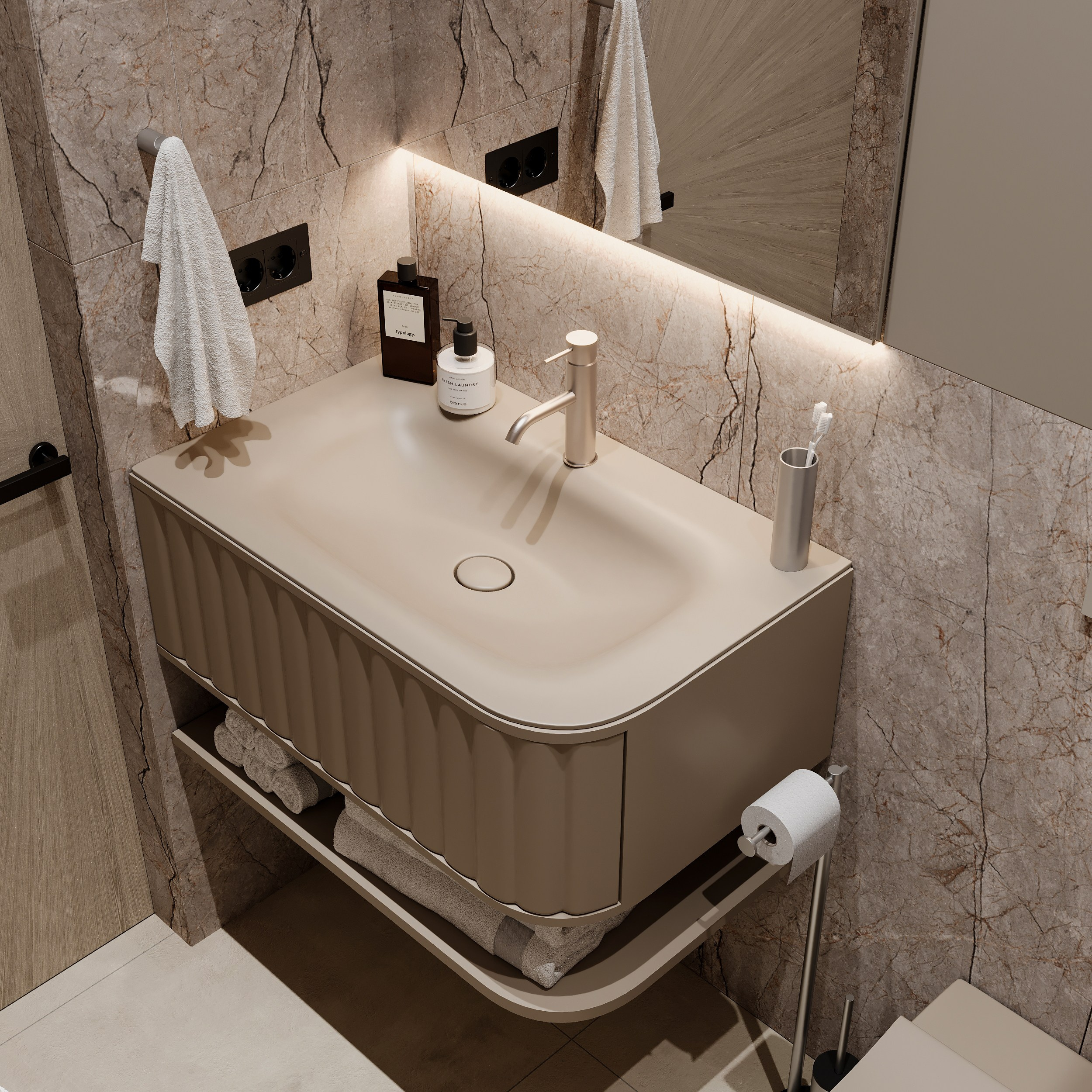 Двухуровневая квартира в Лайково. 3D визуализатор в Москве Сердюк Владислав