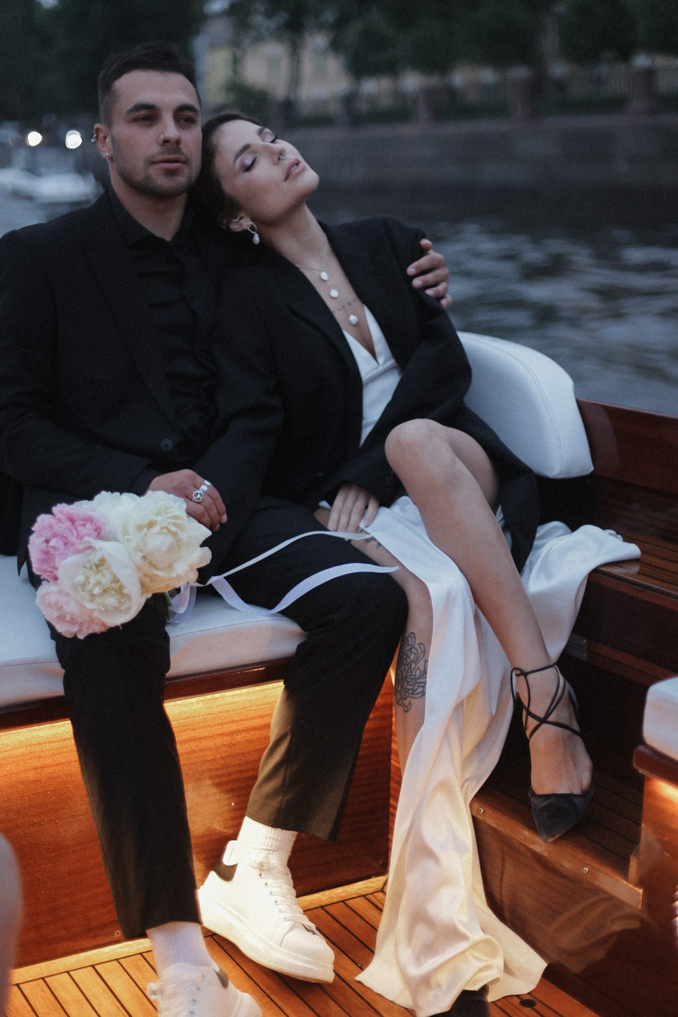 Катер. Свадебный фотограф в Москве и Санкт- Петербурге Алина Сараева