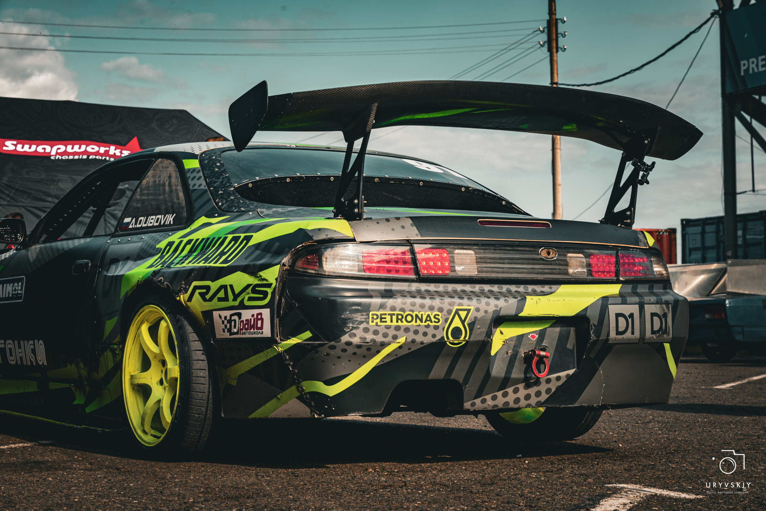 Красное кольцо. Дрифт баттл. Игорь Урывский. Фотограф Красноярск