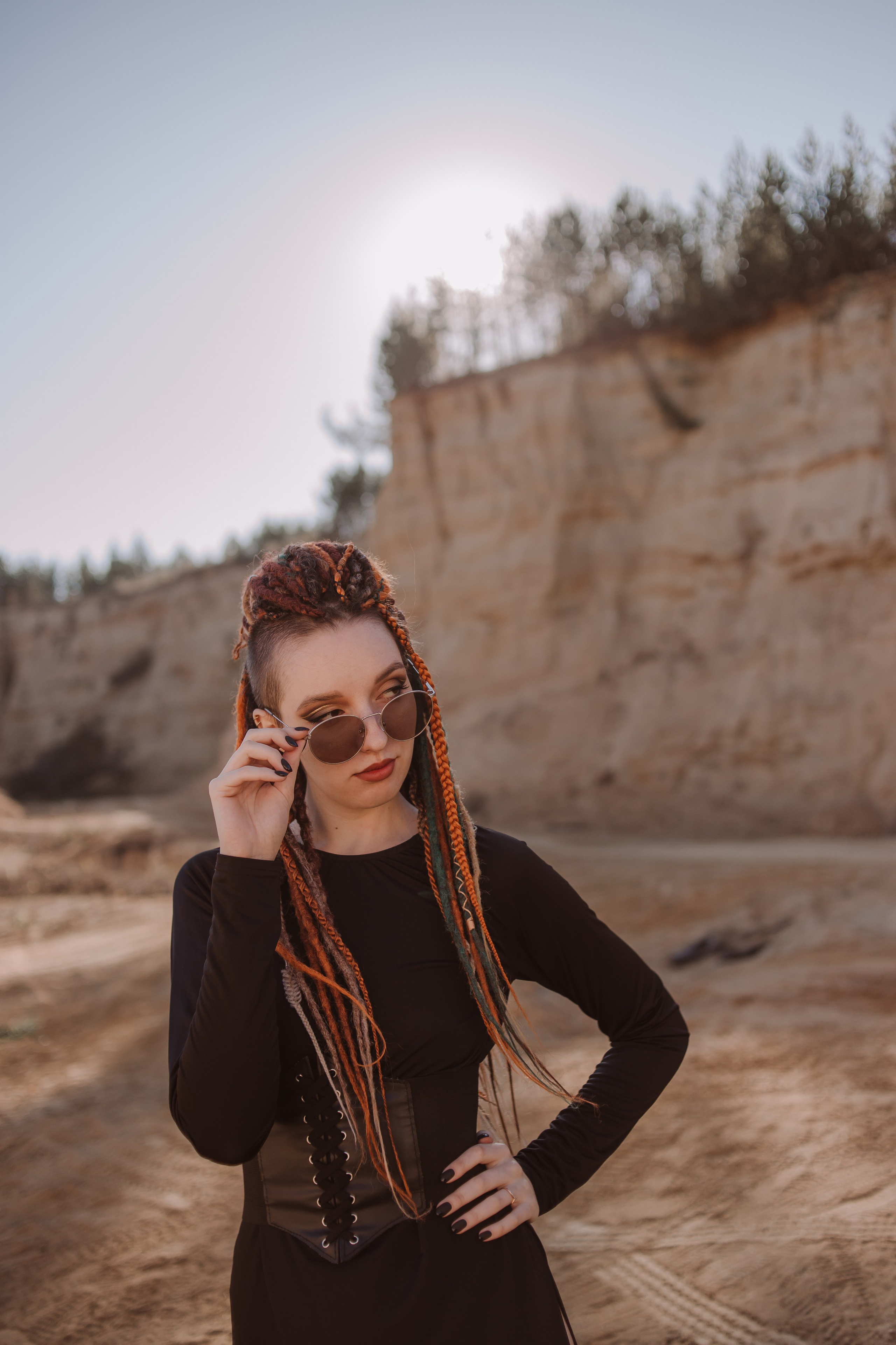 Марина. Песчаный карьер. Фотограф Регина Крикунова г. Красноярск