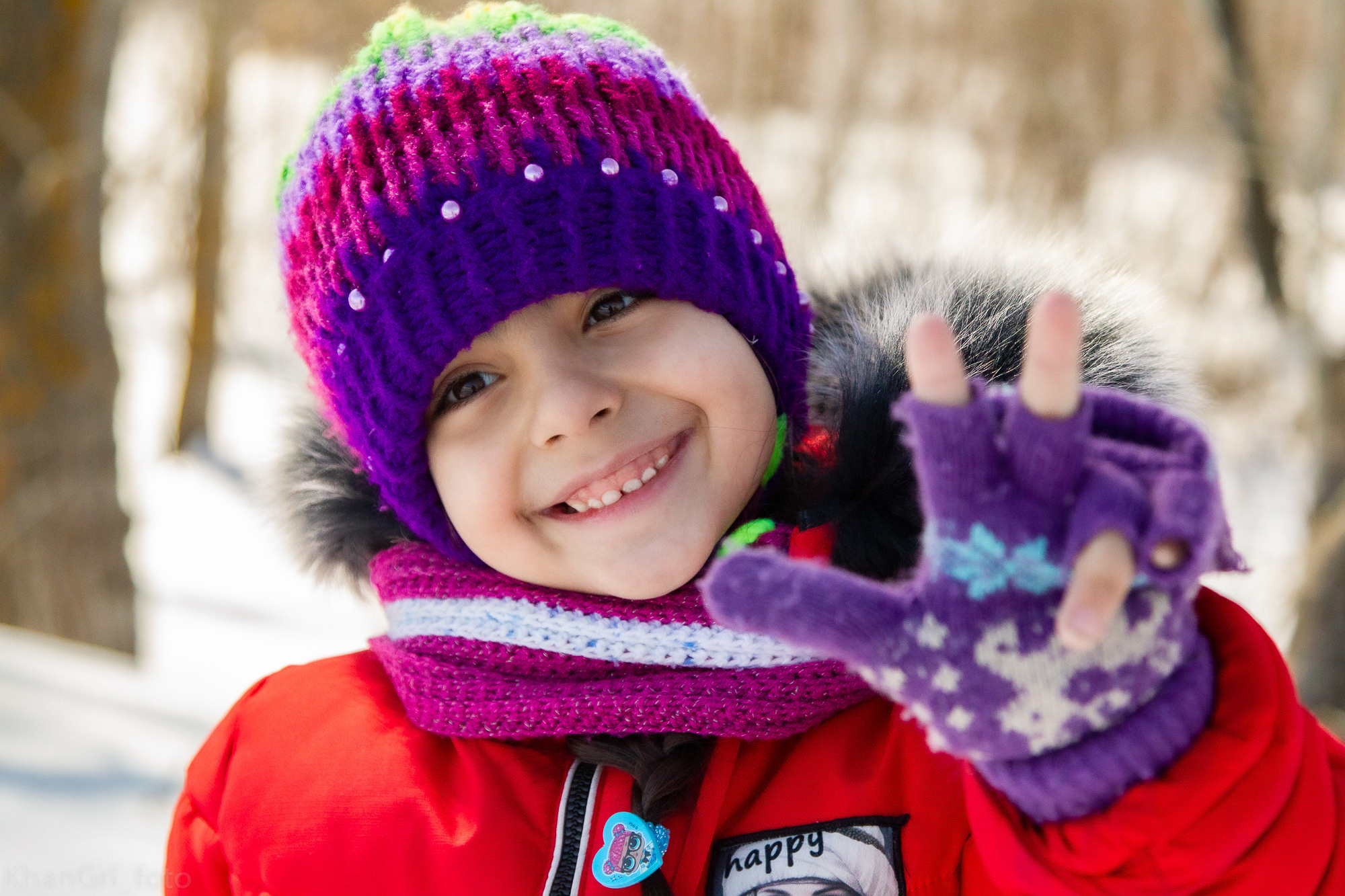 Девочка в лесу. Фотограф в Сергиевске Григорян Ханум