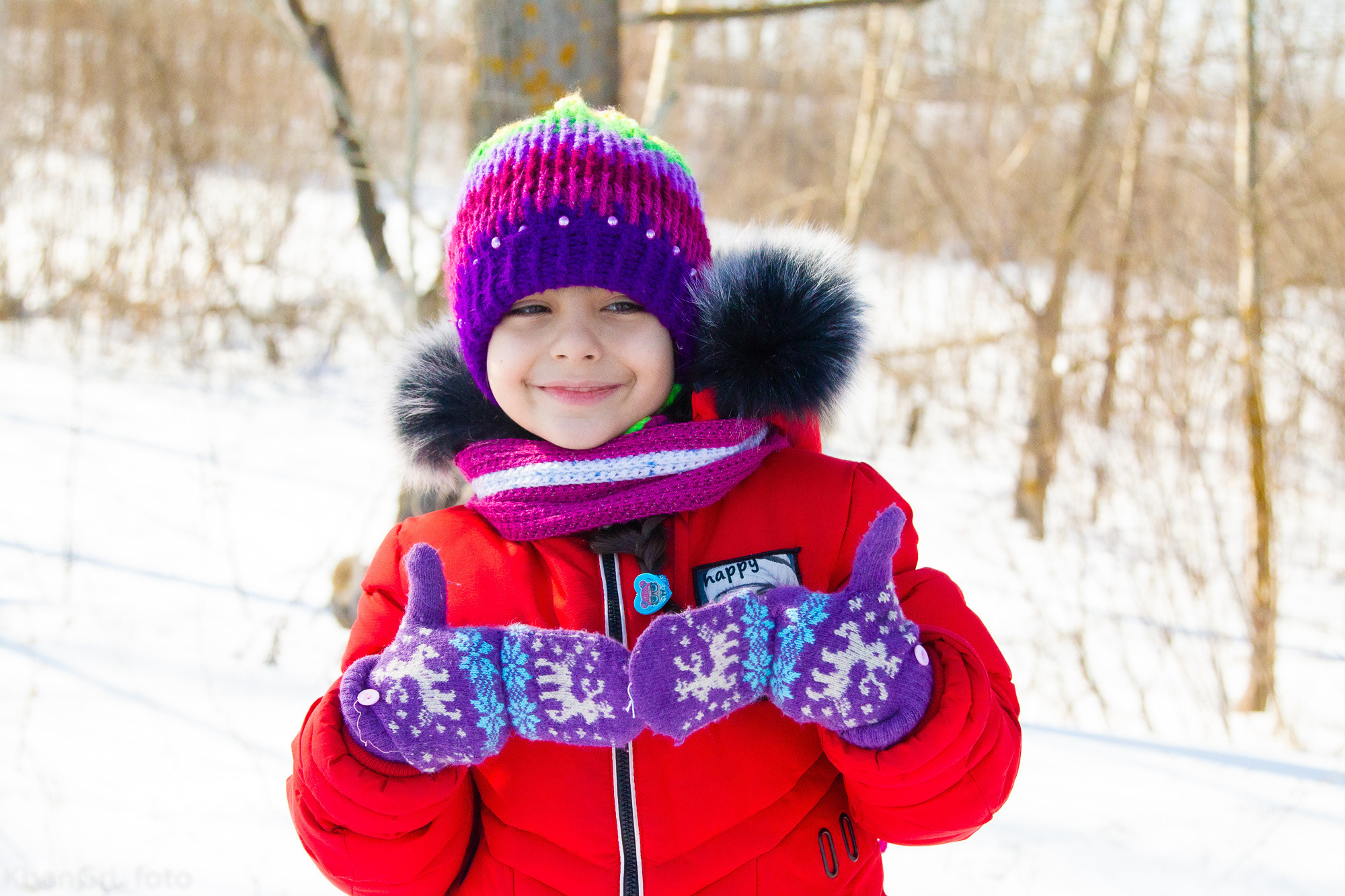 Девочка в лесу. Фотограф в Сергиевске Григорян Ханум