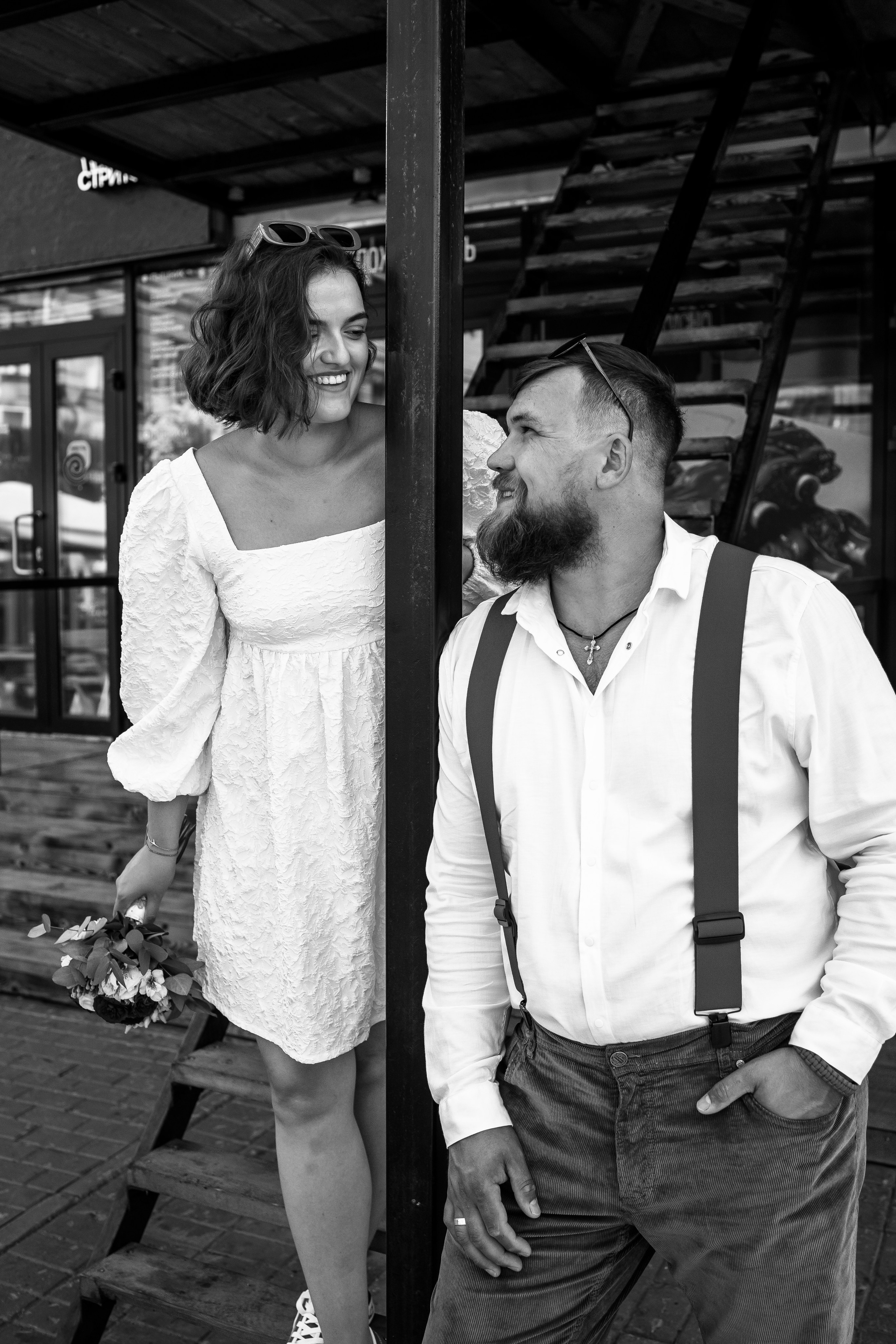 Руслан и Вера (прогулка по центру). Фотограф Новосибирск