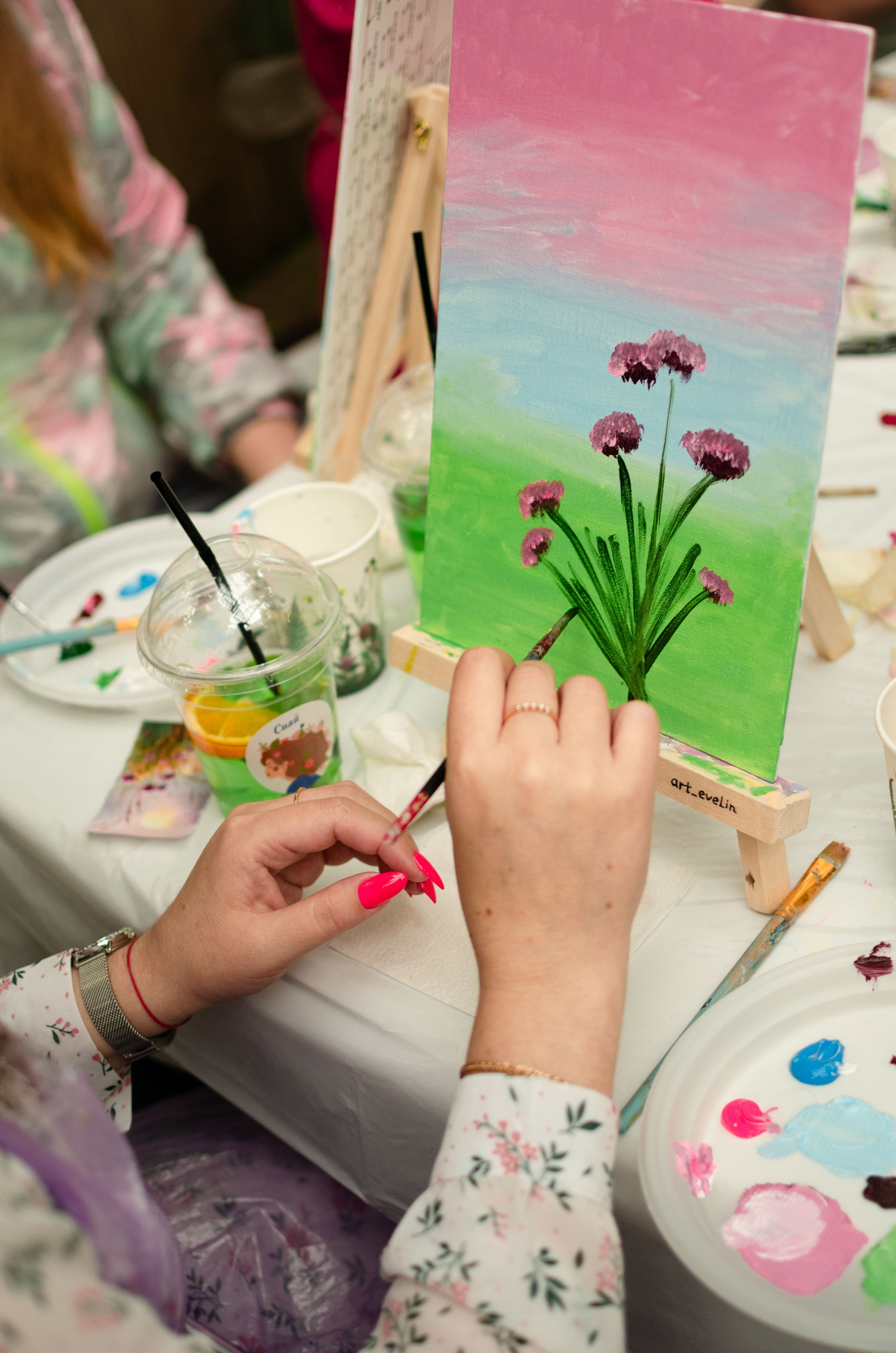 Мастер класс по рисованию. Женский и предметный фотограф в Уфе Анастасия Настоечка