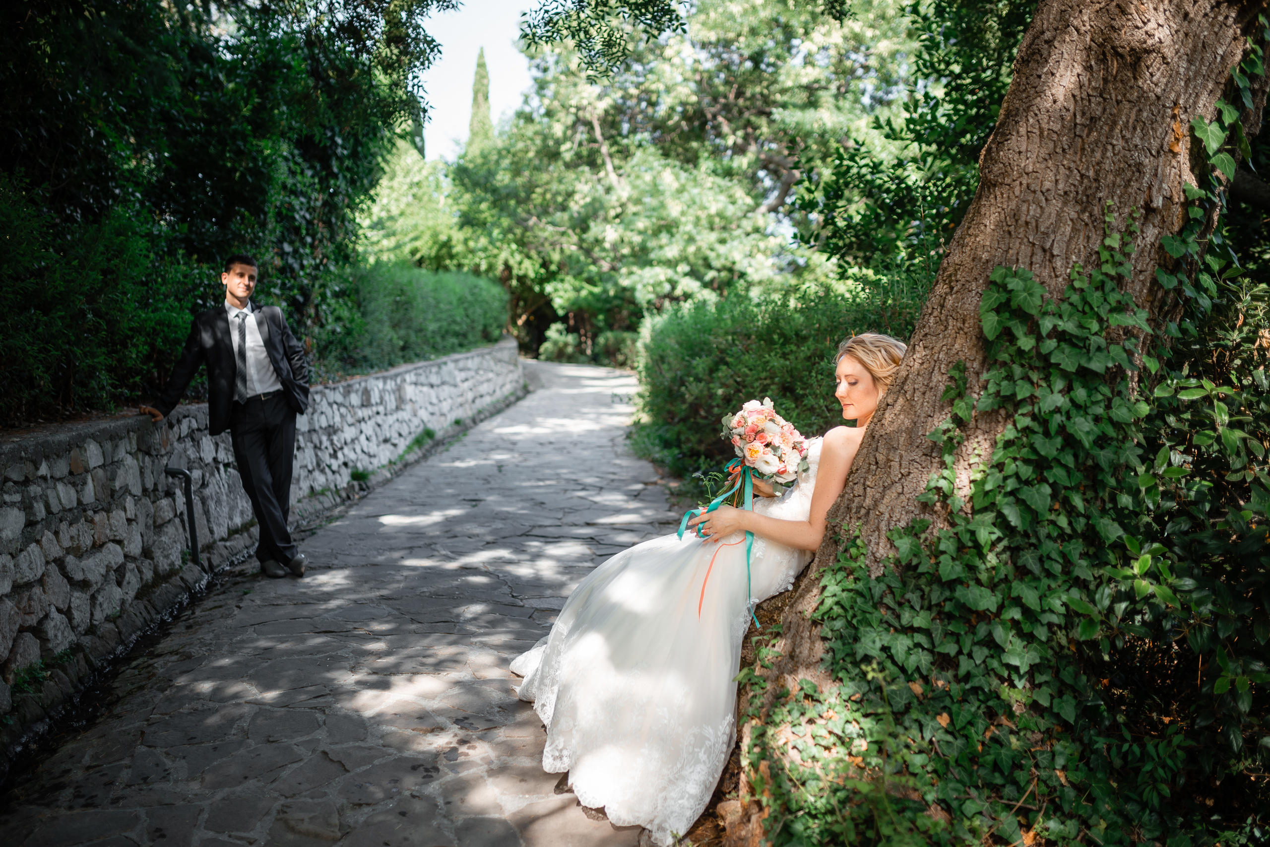 Июньская свадьба в Крыму. Алена и Евгений. Свадебный фотограф в Крыму и Севастополе Ольга Баскакова