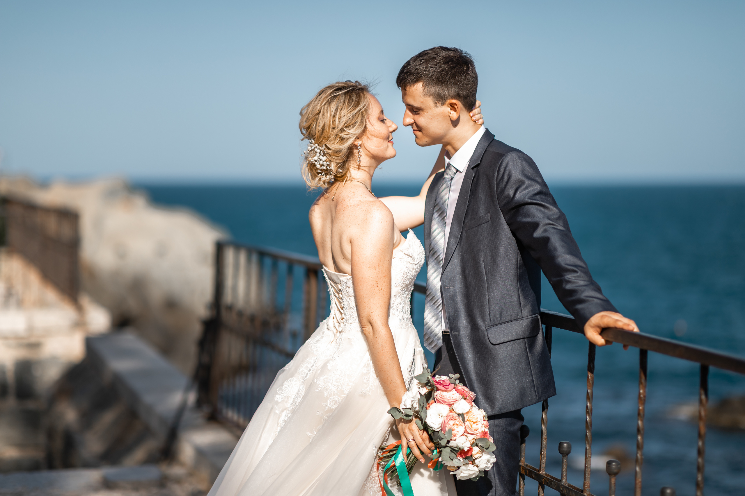 Июньская свадьба в Крыму. Алена и Евгений. Свадебный фотограф в Крыму и Севастополе Ольга Баскакова