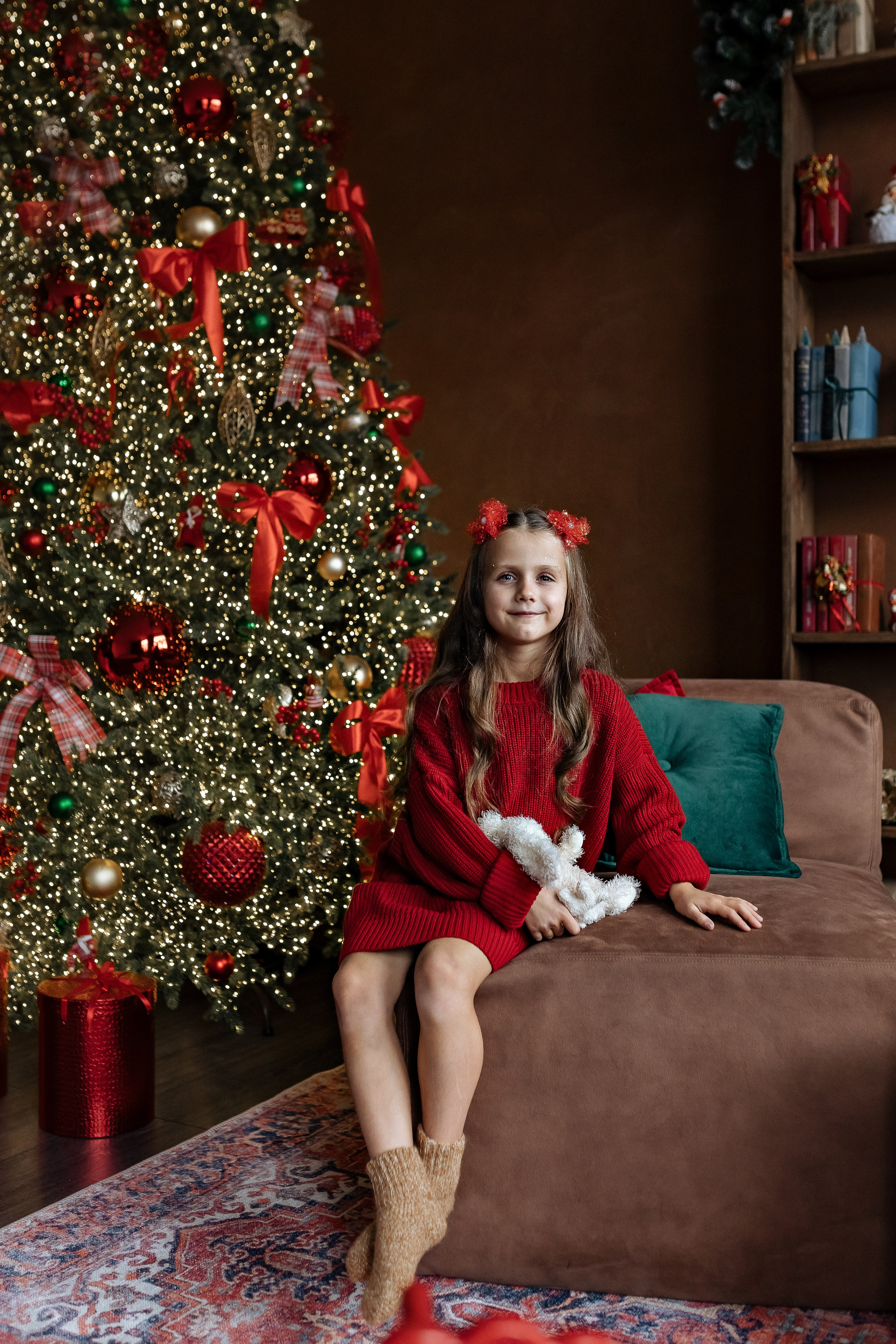 Новогодняя сьемка в студии. Профессиональный фотограф, Москва |Видное Елена Елизарова