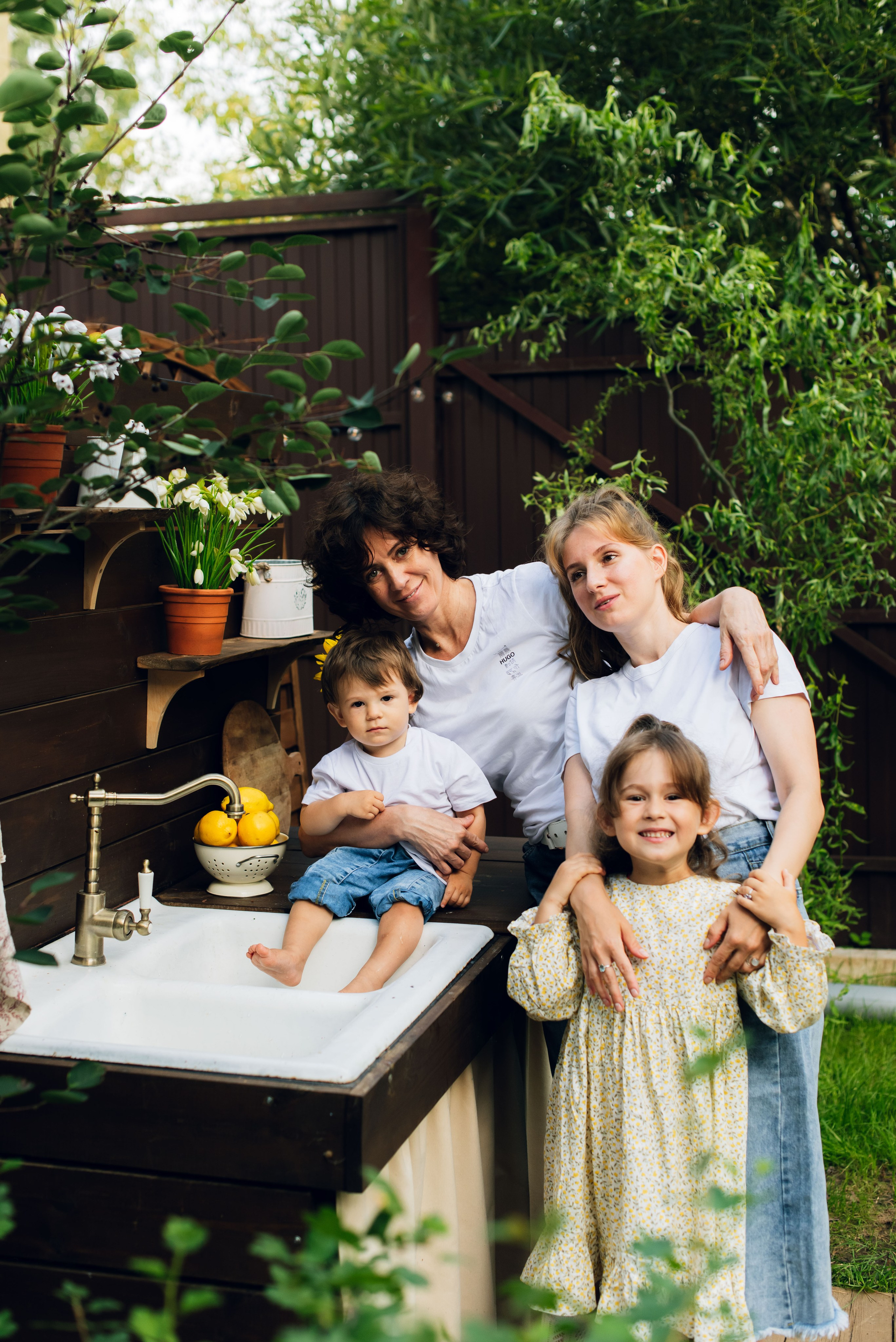 Кристина, Ульяна и Богдан. Женский фотограф в Москве и МО
