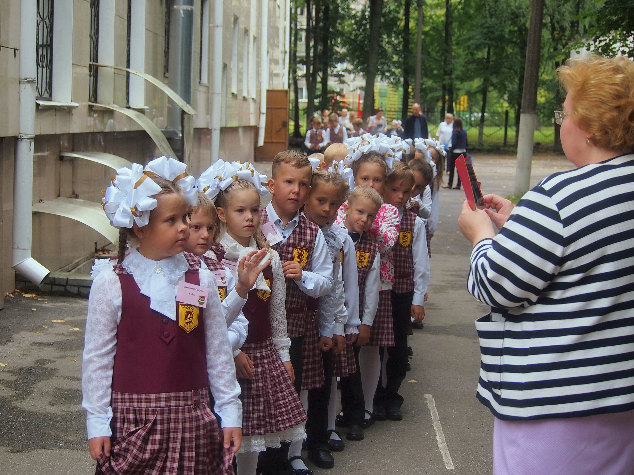 Первый раз в 1 класс. Фотограф Людмила Панюхина г. Нижний Новгород