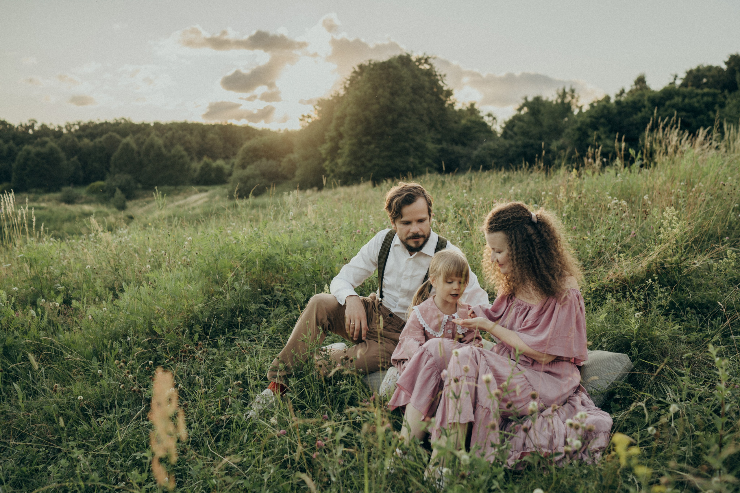 Закатная история. Семейный фотограф в Москве Елена Гильманова