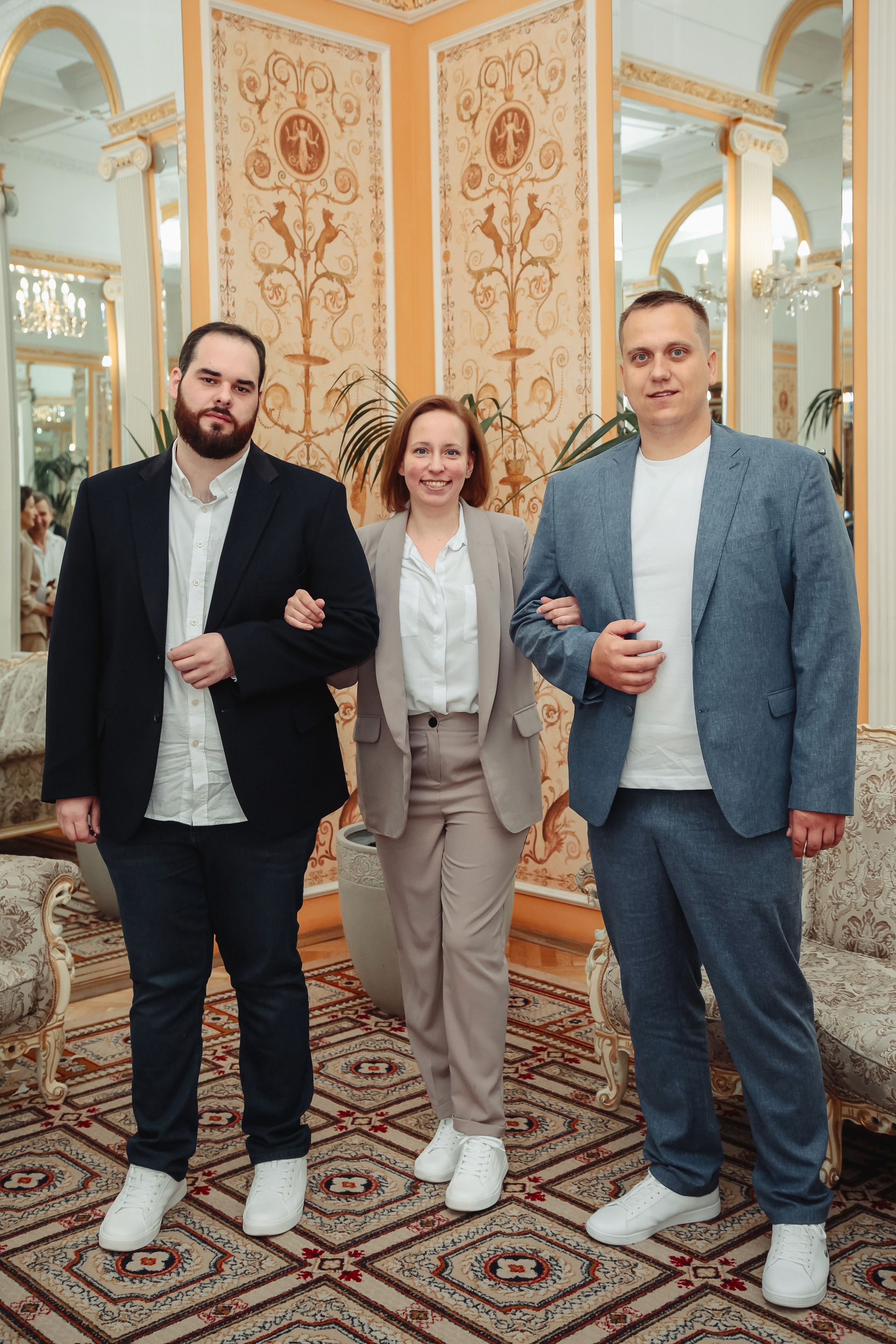 Регистрация брака в Дворце бракосочетания №1, Грибоедовский ЗАГС, фотосессия гостей