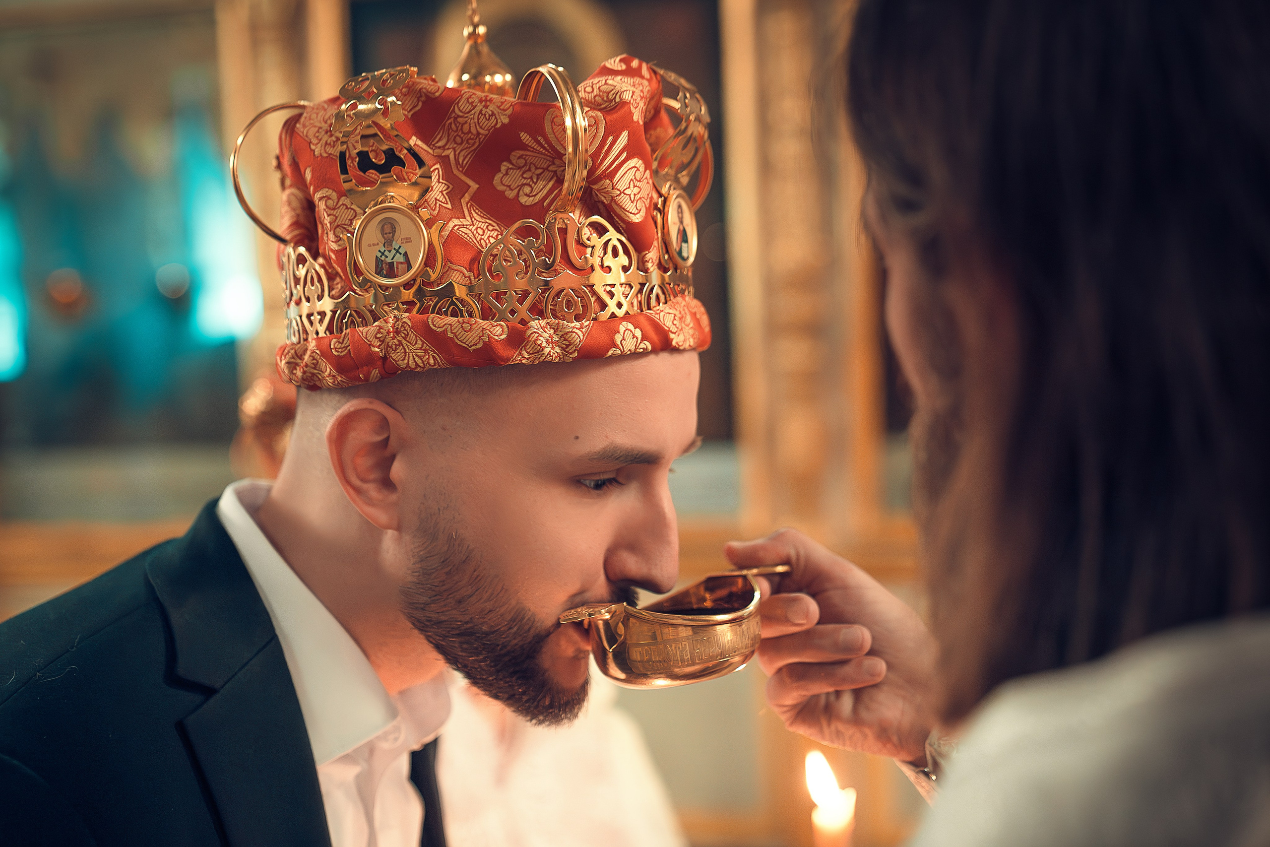 Таинство Венчания. Фотограф Елена Лунева