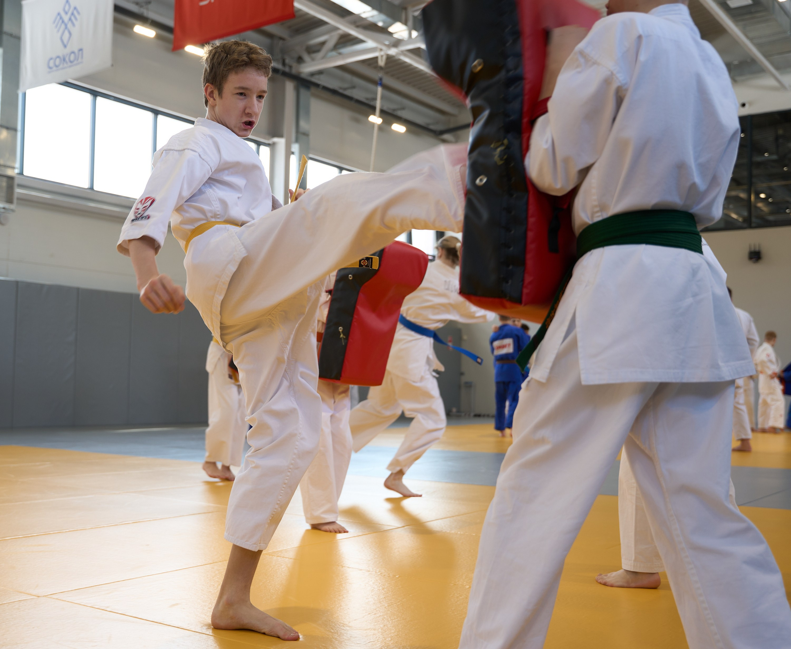 Открытие центров спортивных единоборств «Сокол» Красноярск/Дивногорск. Александр Сазонов Красноярск