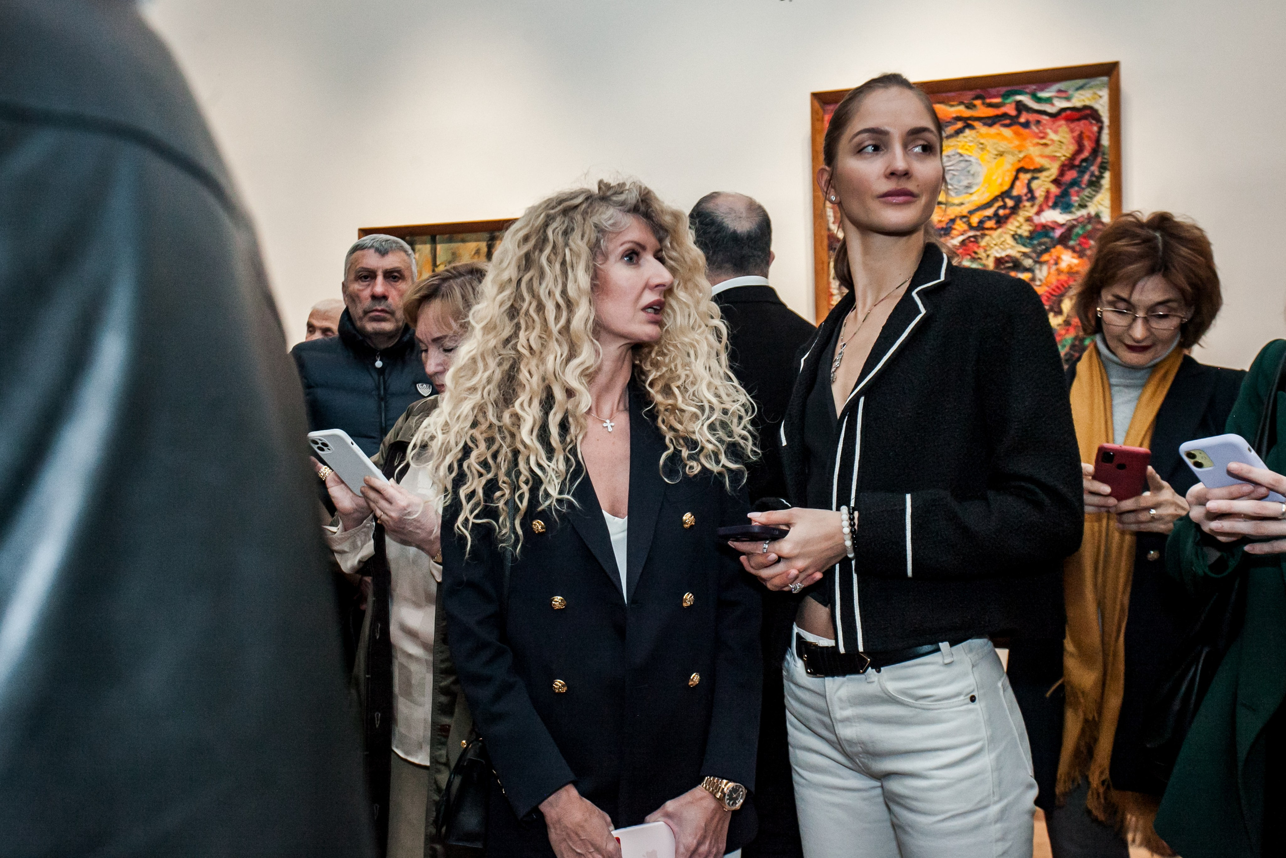 Открытие выставки Зураба Церетели. Art photographer Nino