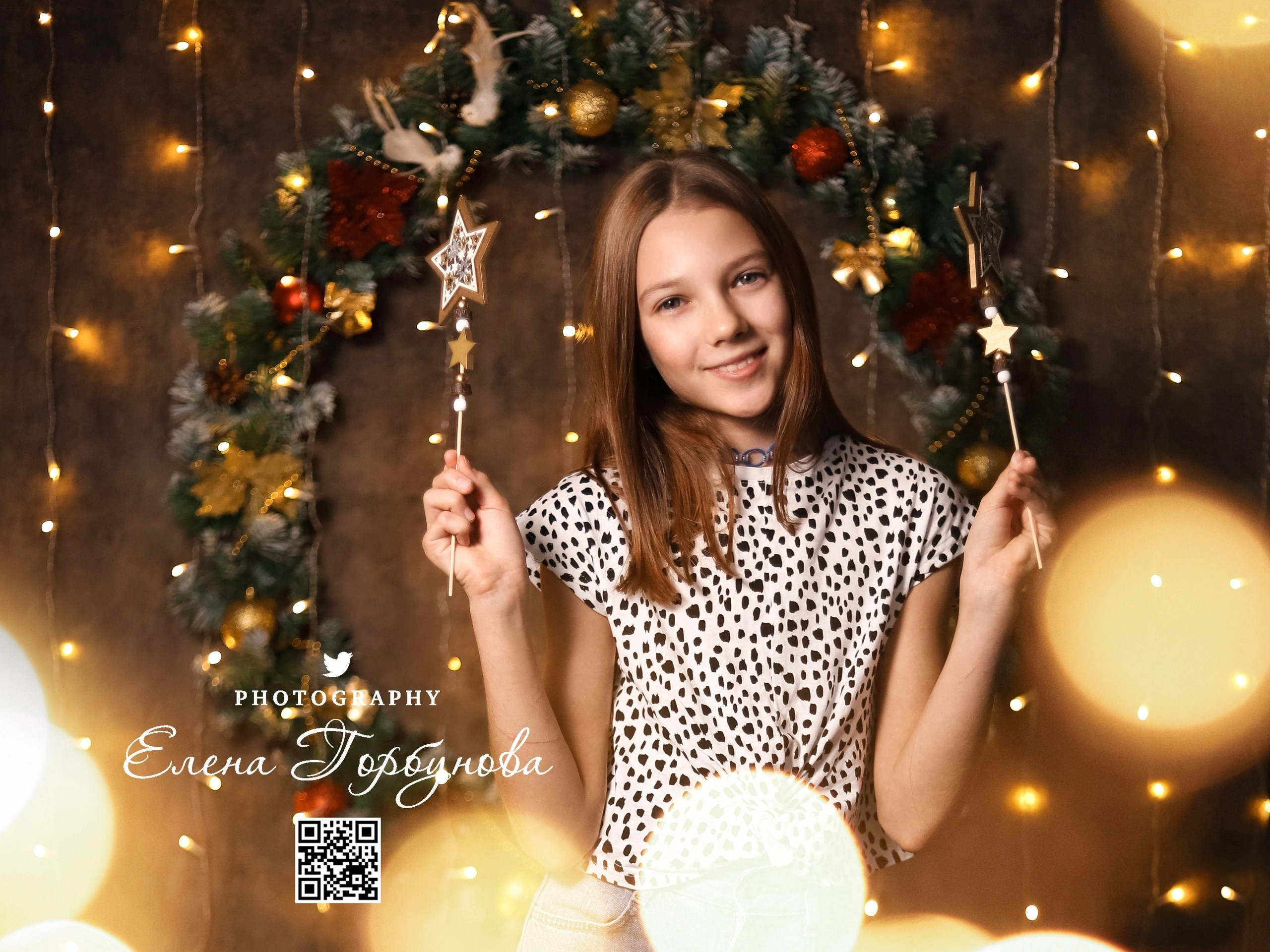 Моя студия. Фото проект Новогодняя открытка. Ноябрь 2023 г. Фотограф Пермь. Свадьбы. Семья и дети, школа, д. сад. Фотокниги