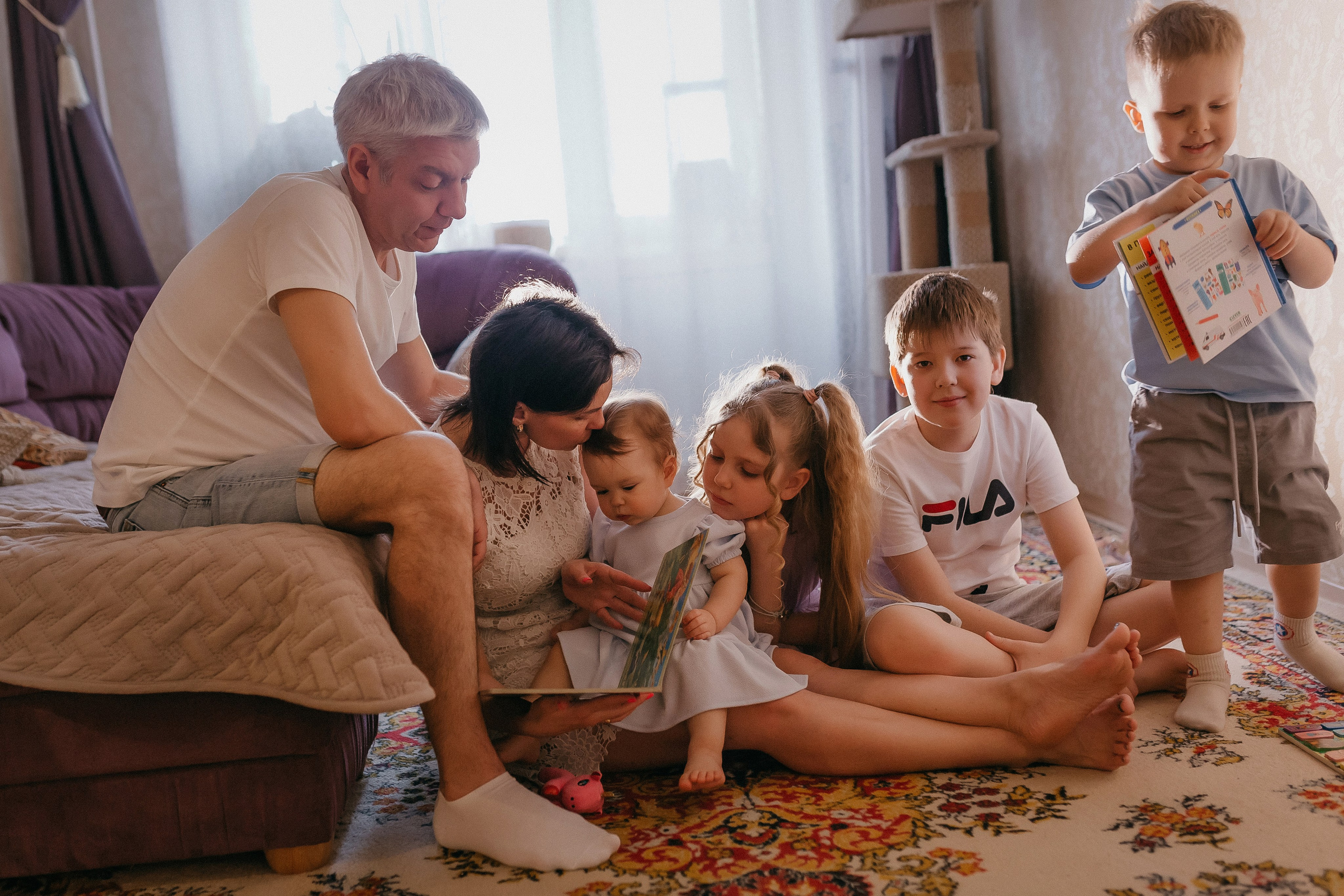 Вкусный завтрак. Семейный фотограф в Сургуте