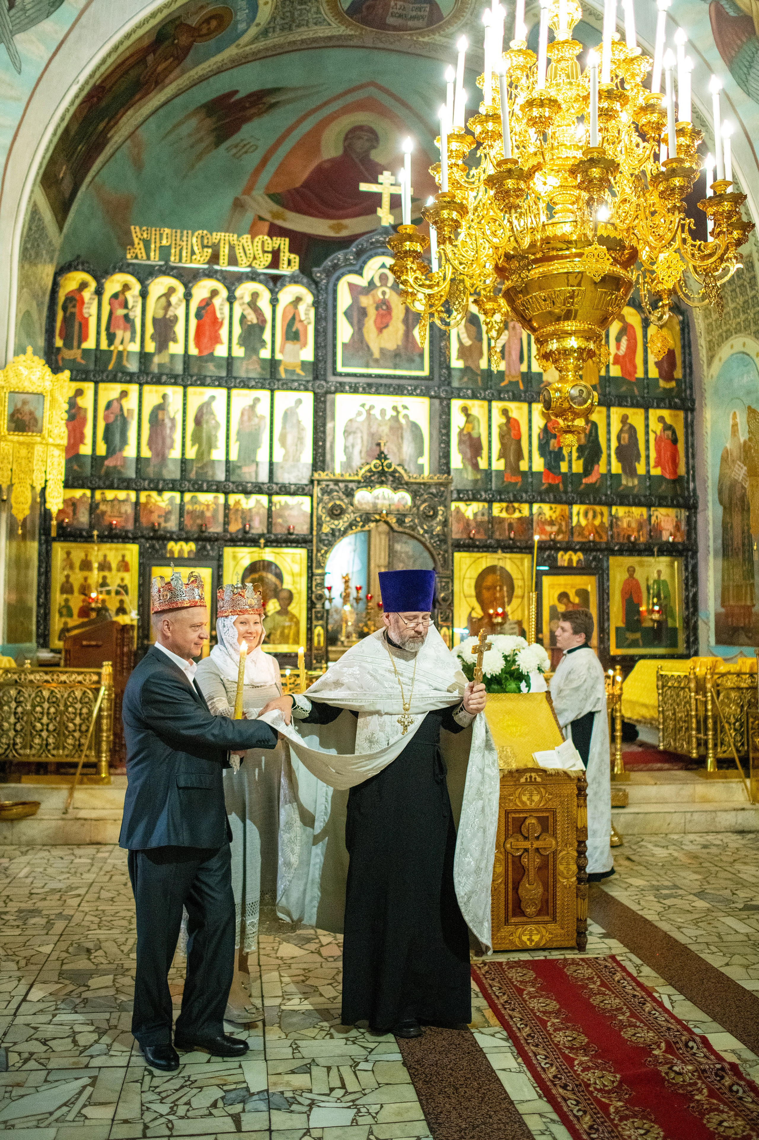 Венчание Ирины и Андрея. Свадебный и портретный фотограф в Москве Галина Борисова