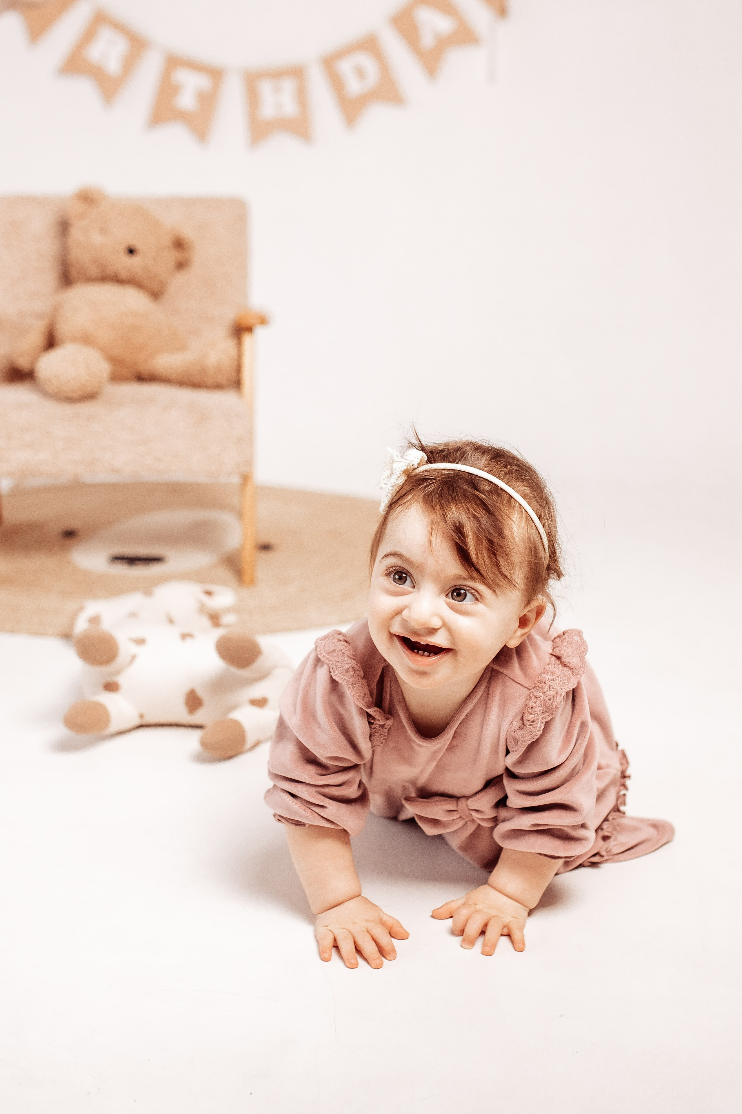 Первый годик девочки. Фотохудожник Наталия Кирсанова