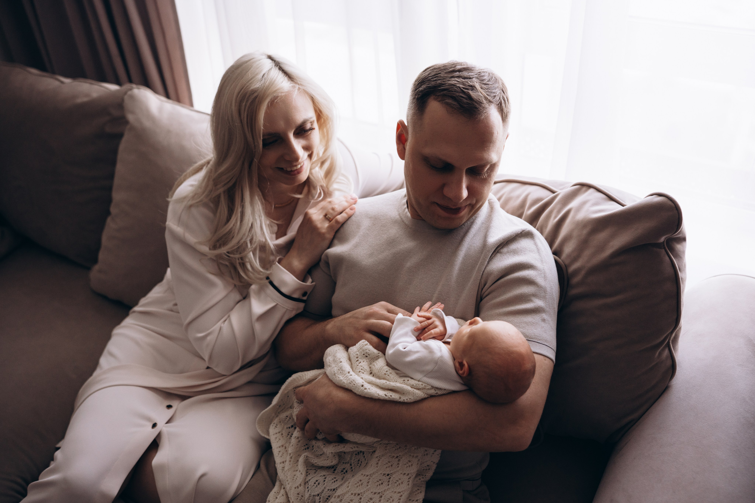 0-2 месяца. Фотограф Новорожденных в Москве. Семейные истории в стиле LIFE