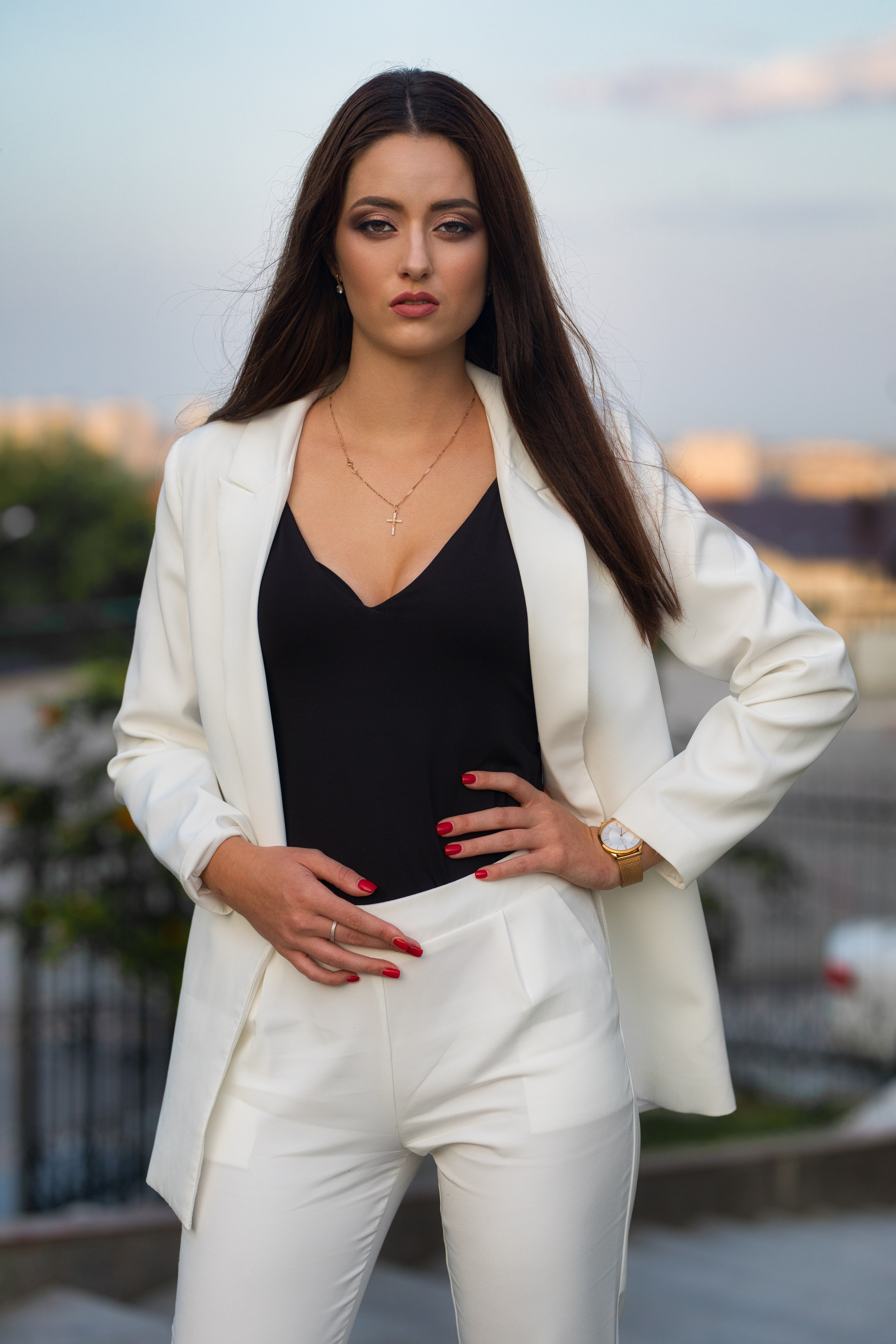 Фотосъемка на городской площади с Екатериной для «себя»