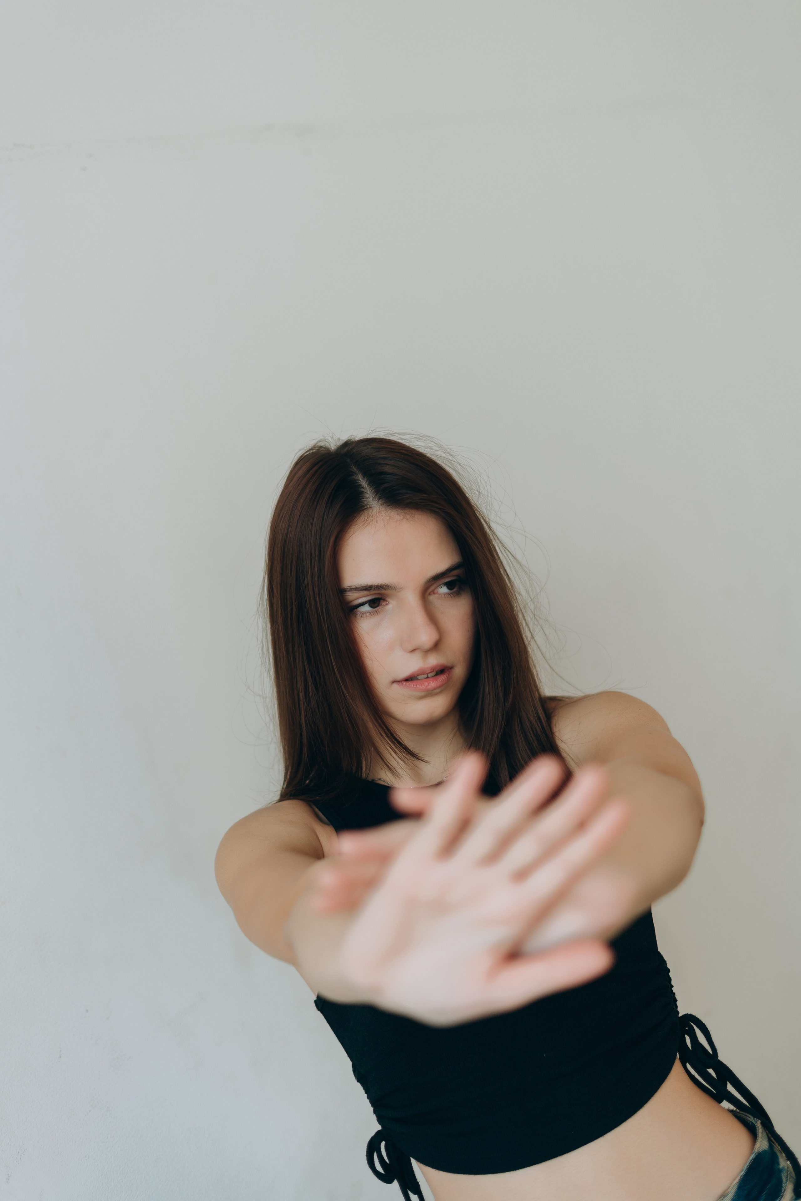 Настя. Модельные тесты. Фотограф Москва Виктория-Антуанетта