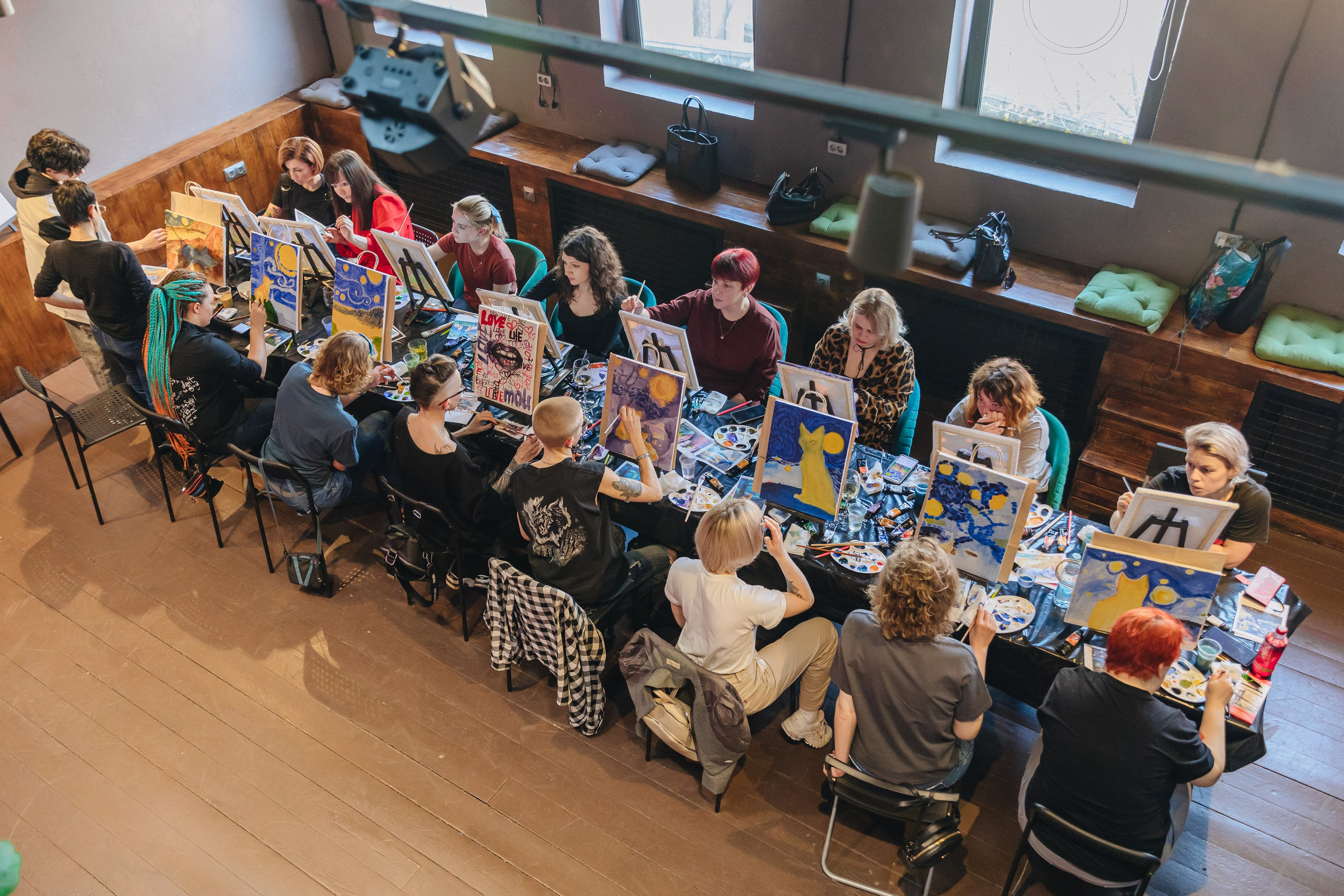 Арт-вечеринка. Семейный фотограф в Санкт-Петербурге Ева Маркова
