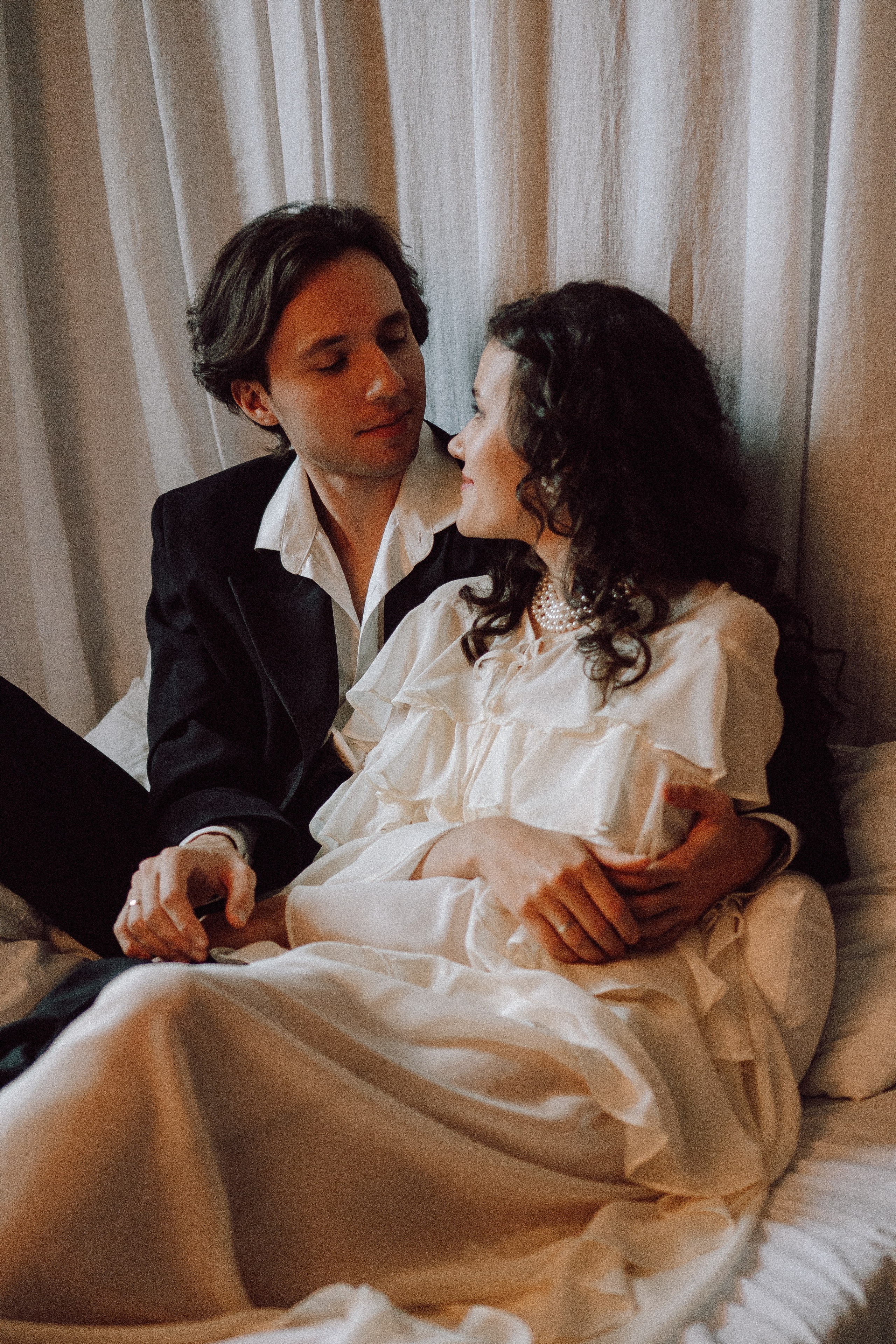 УТРО ЖЕНИХА И НЕВЕСТЫ В ФОТОСТУДИИ И ОСНОВНАЯ ФОТОСЕСИСИЯ ЗИМОЙ. Профессиональный фотограф, Санкт-Петербург — Виктория Богомолова